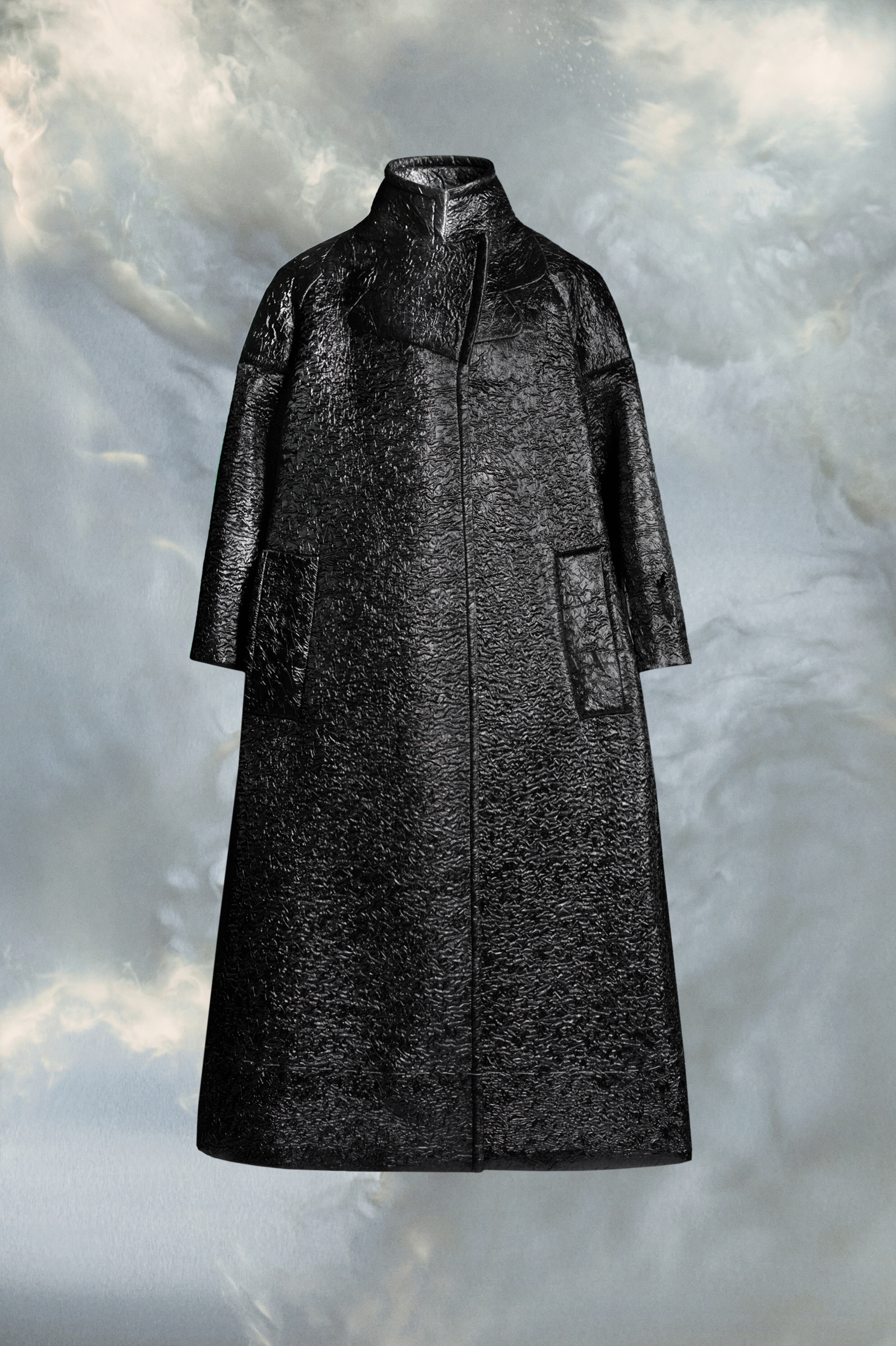 Oversized work-in-progress coat - 1