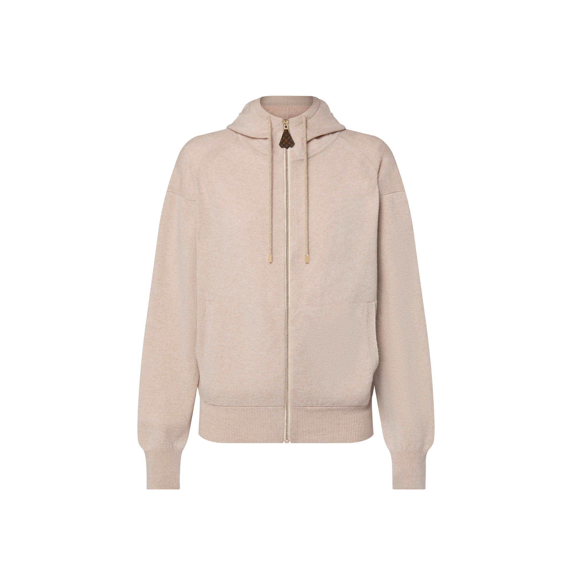 Cashmere Zip-Up Hoodie - 1