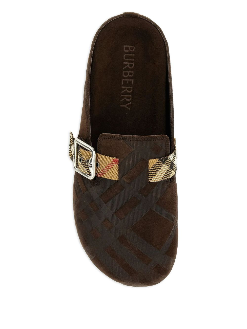 buckle-embellishment mules - 3