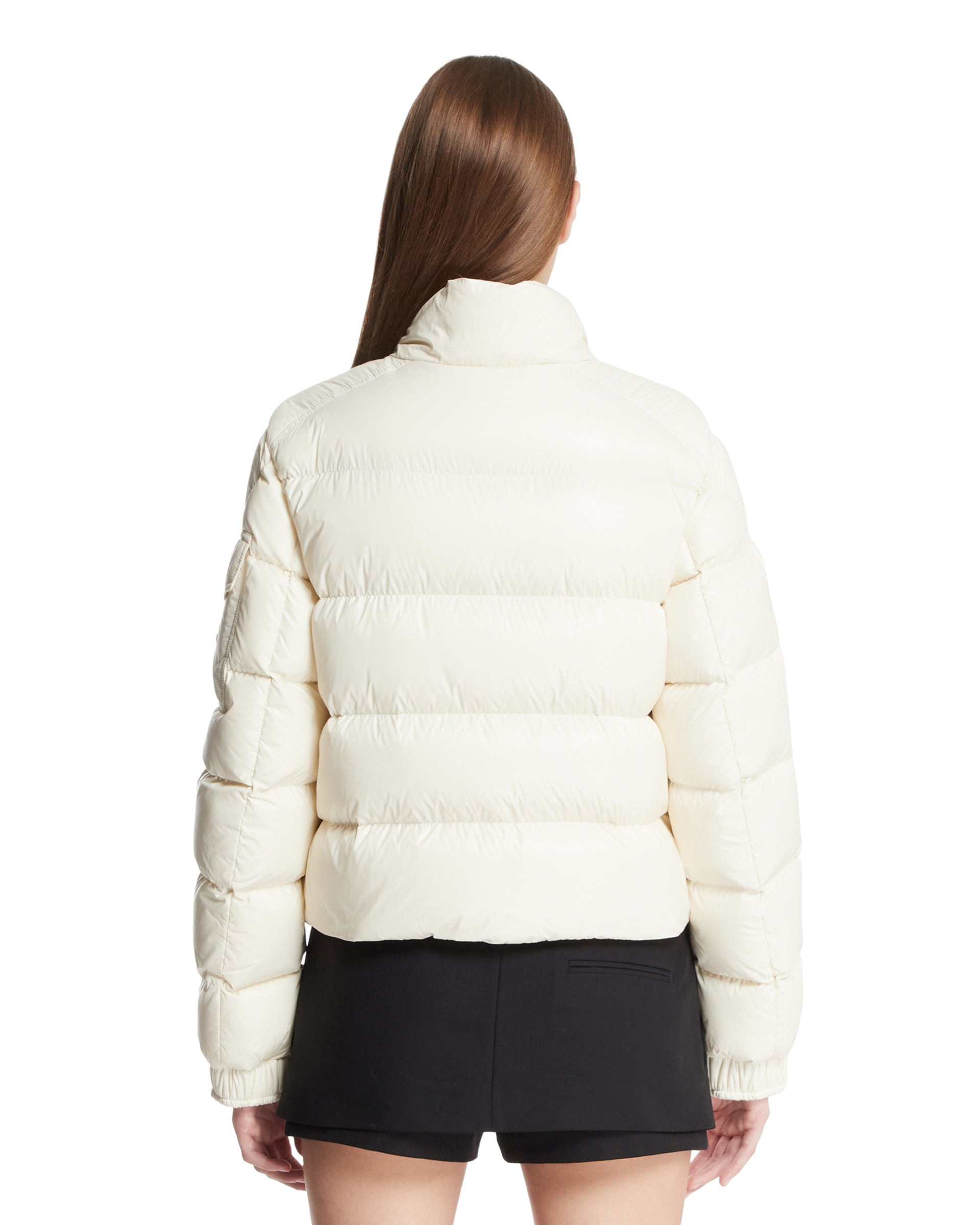 White Petra Short Down Jacket - 3