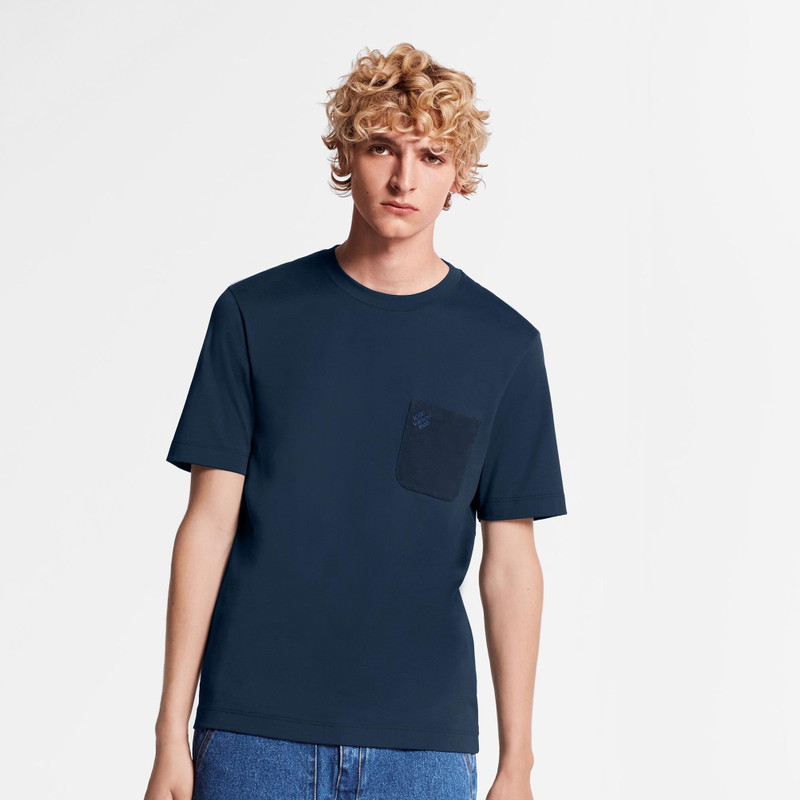 Damier Pocket Crew Neck 4