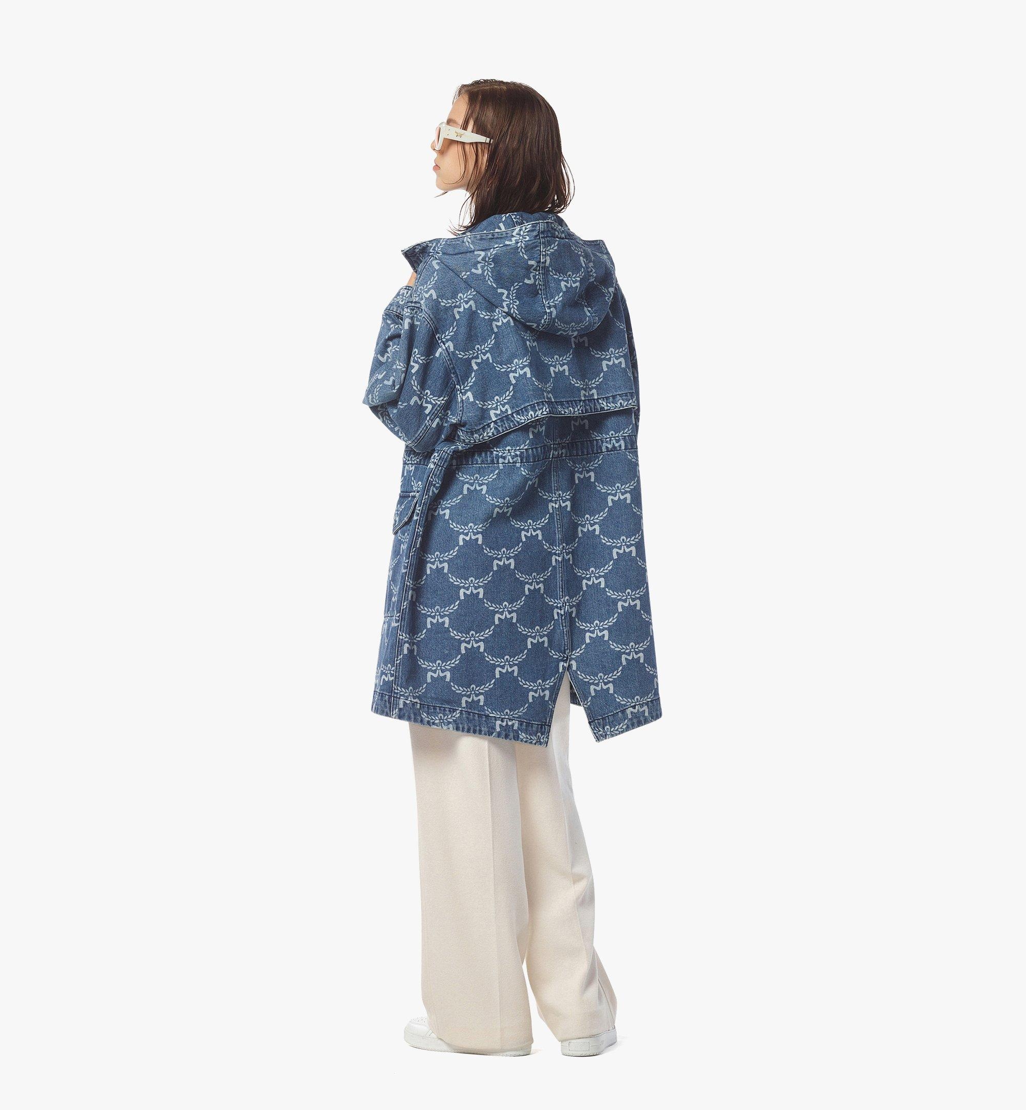 Lauretos Monogram 2-in-1 Denim Parka - 5