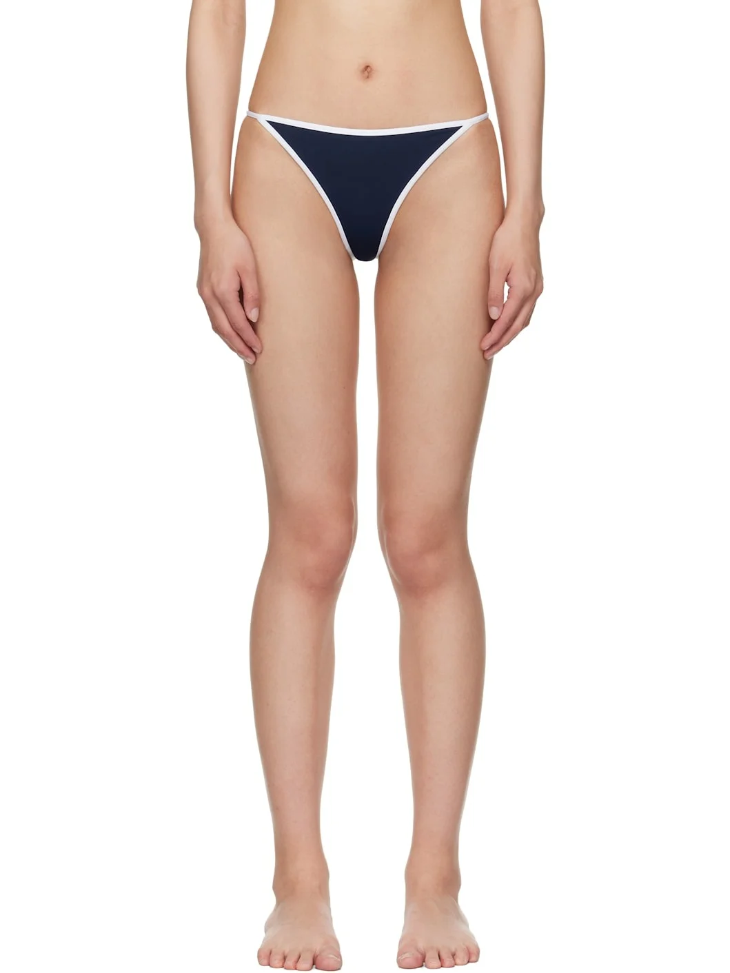 Navy Kate Bikini Bottom - 1