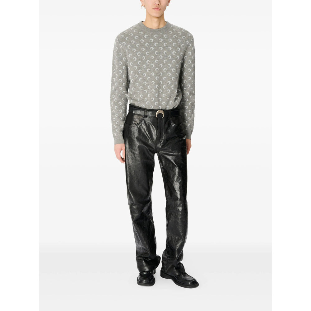 Marine Serre Grey Sweaters & Knitwear - Jumpers Men - 2
