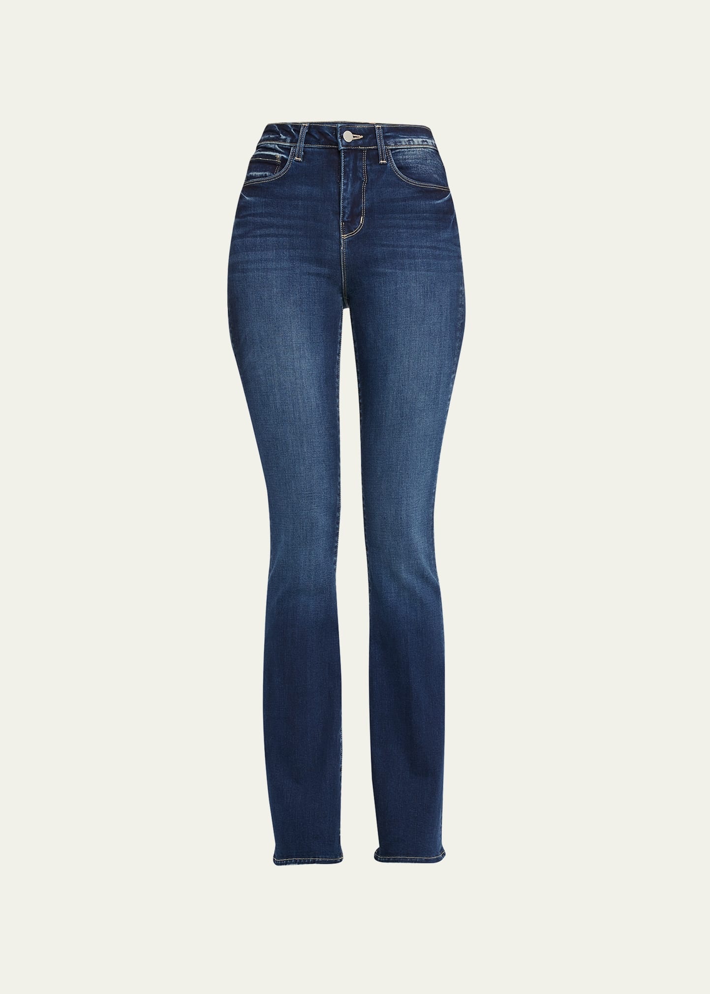 Selma High Rise Baby Bootcut Jeans - 1