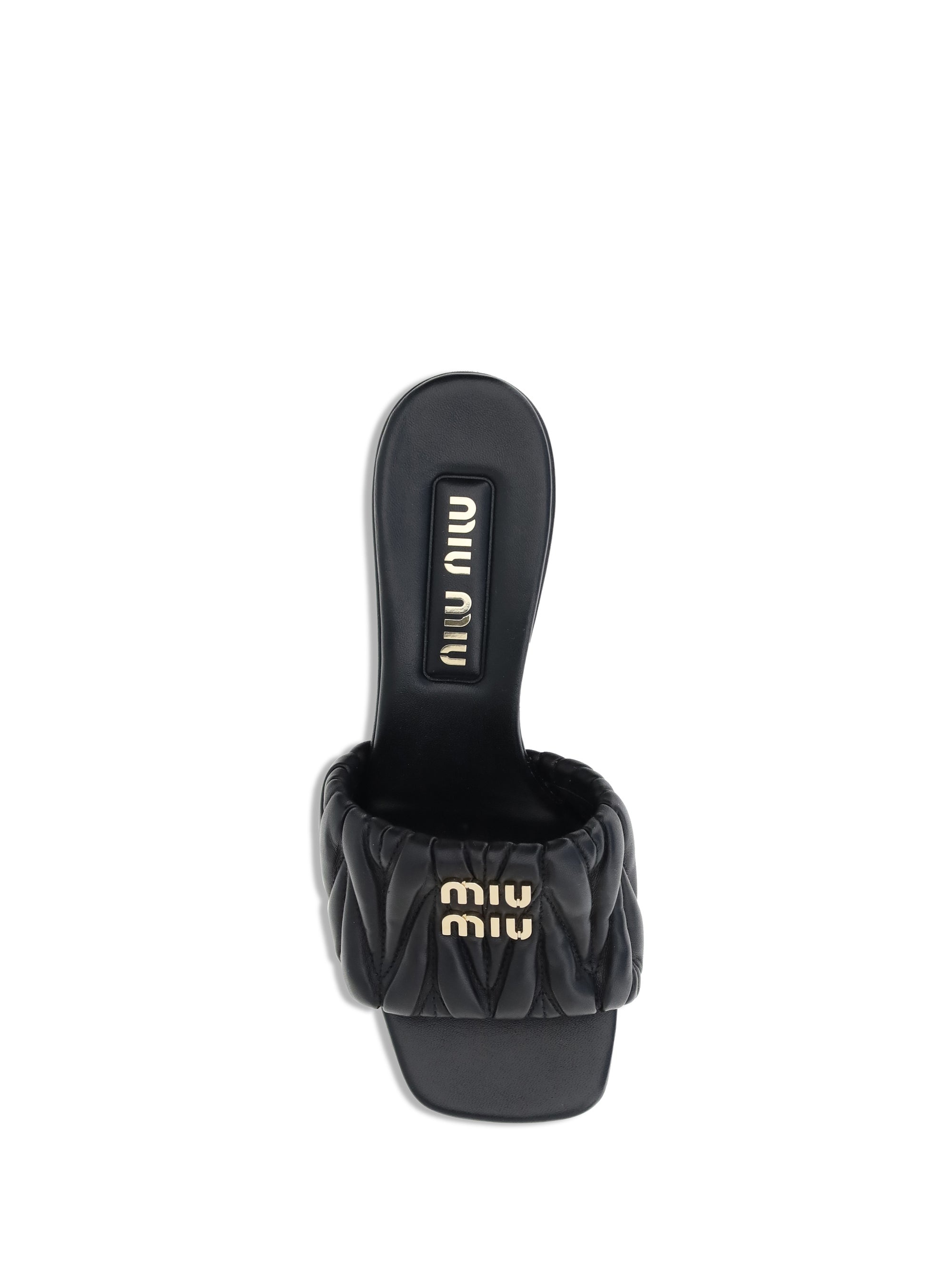 Miu Miu Women Logoed Sandals - 4