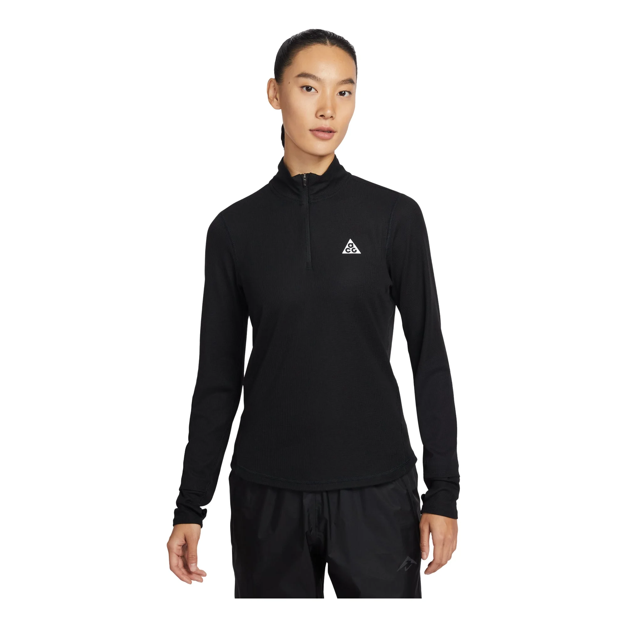 (WMNS) Nike x ACG Dri-Fit Top 'Black' IO9648-010 - 1