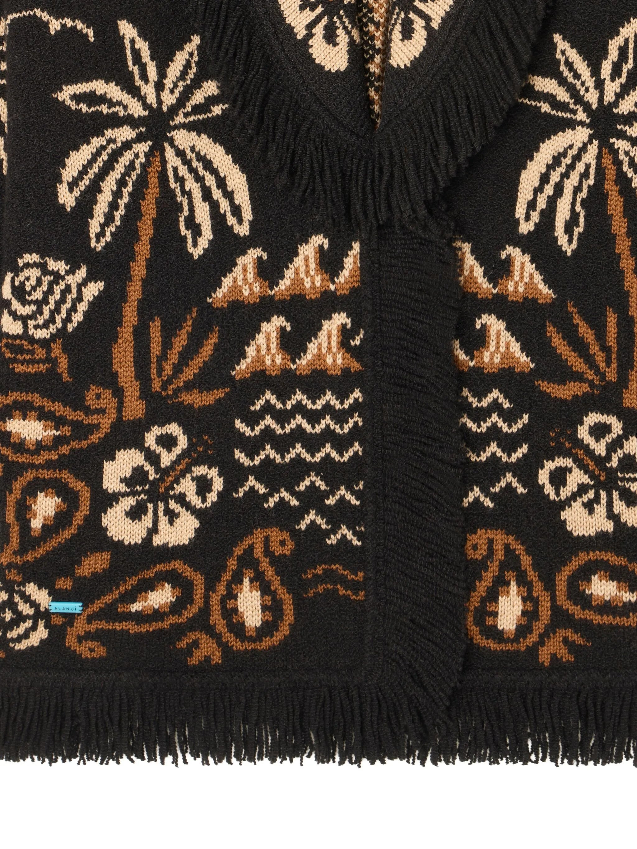 Alanui Palm-tree Fringe Cardigan - 2