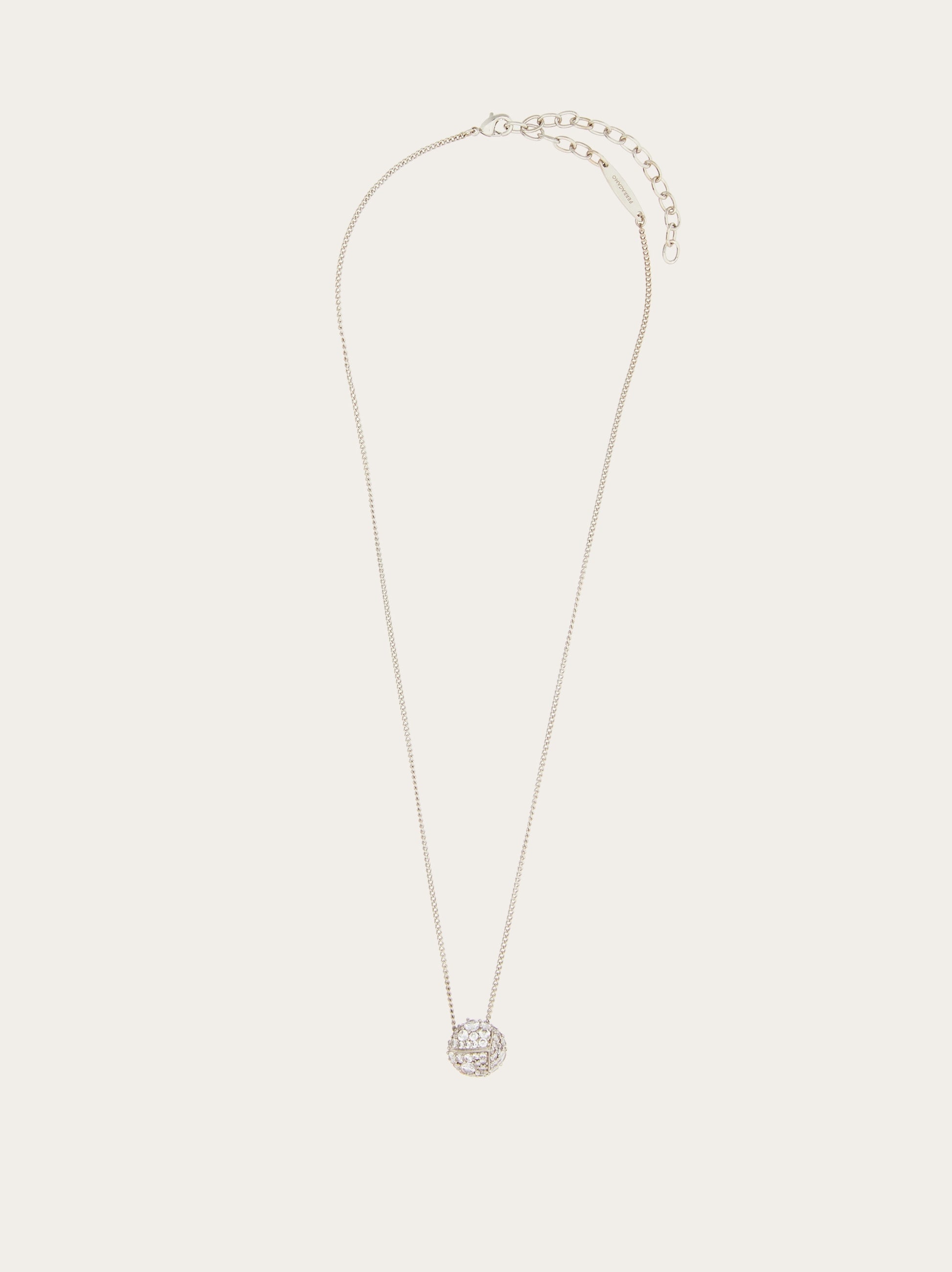 Pendant necklace with crystals - 1