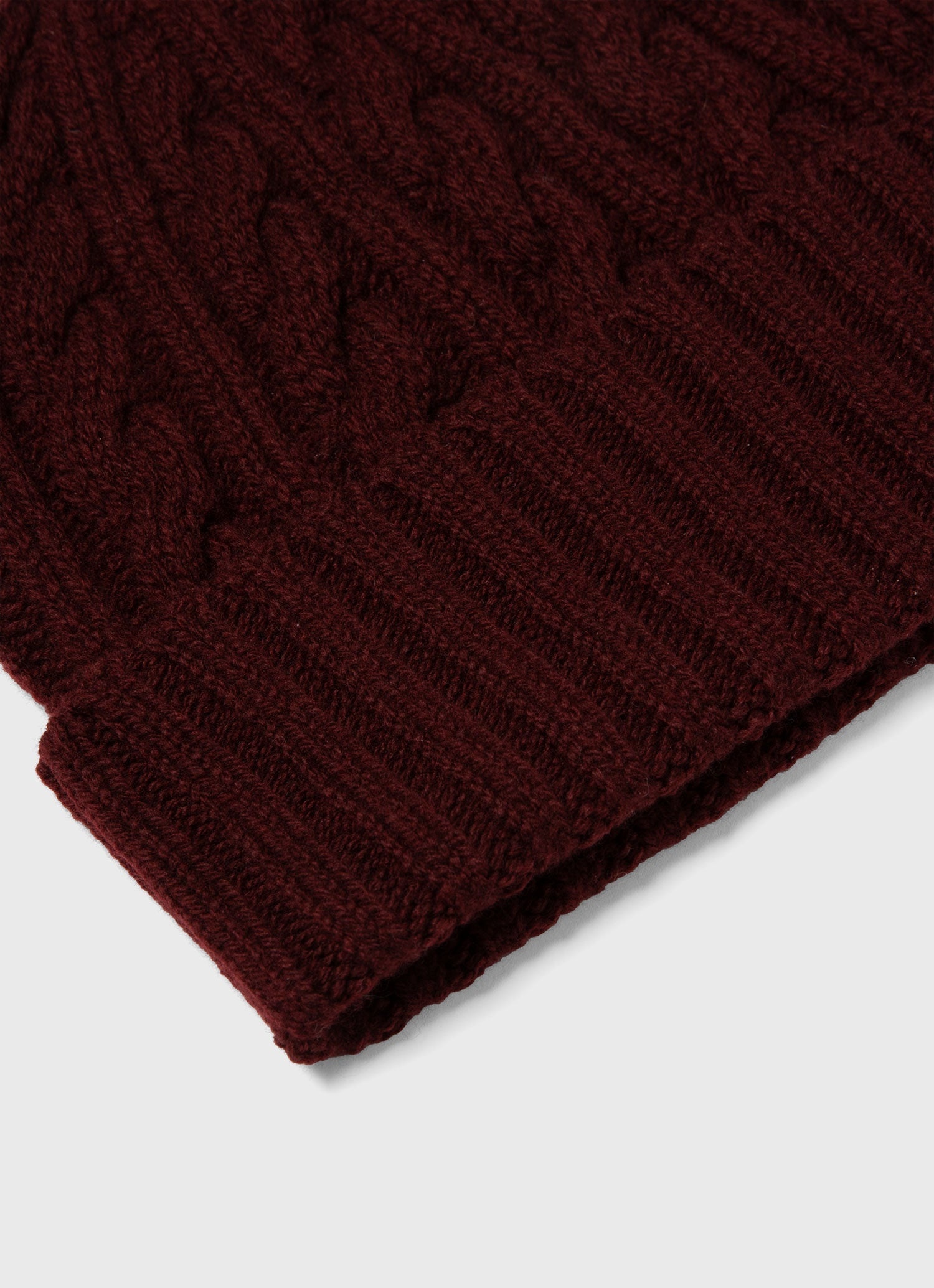 Lambswool Cable Hat - 2