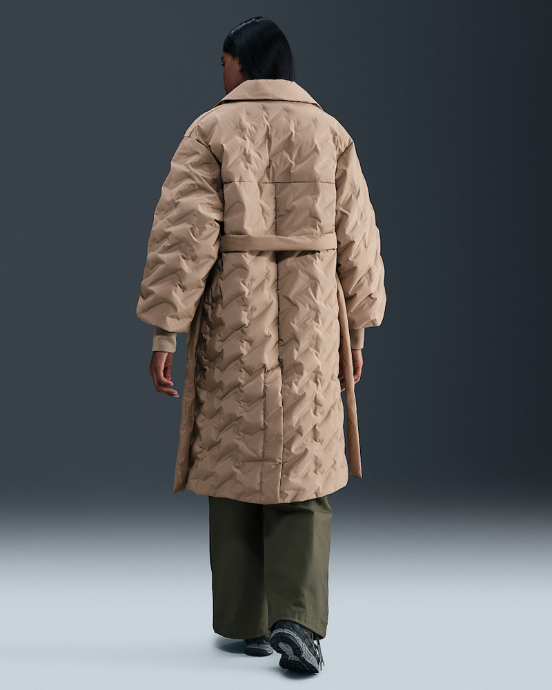 Nike Sportswear Swoosh Series Women's Therma-FIT Oversized Down Trench Coat 4