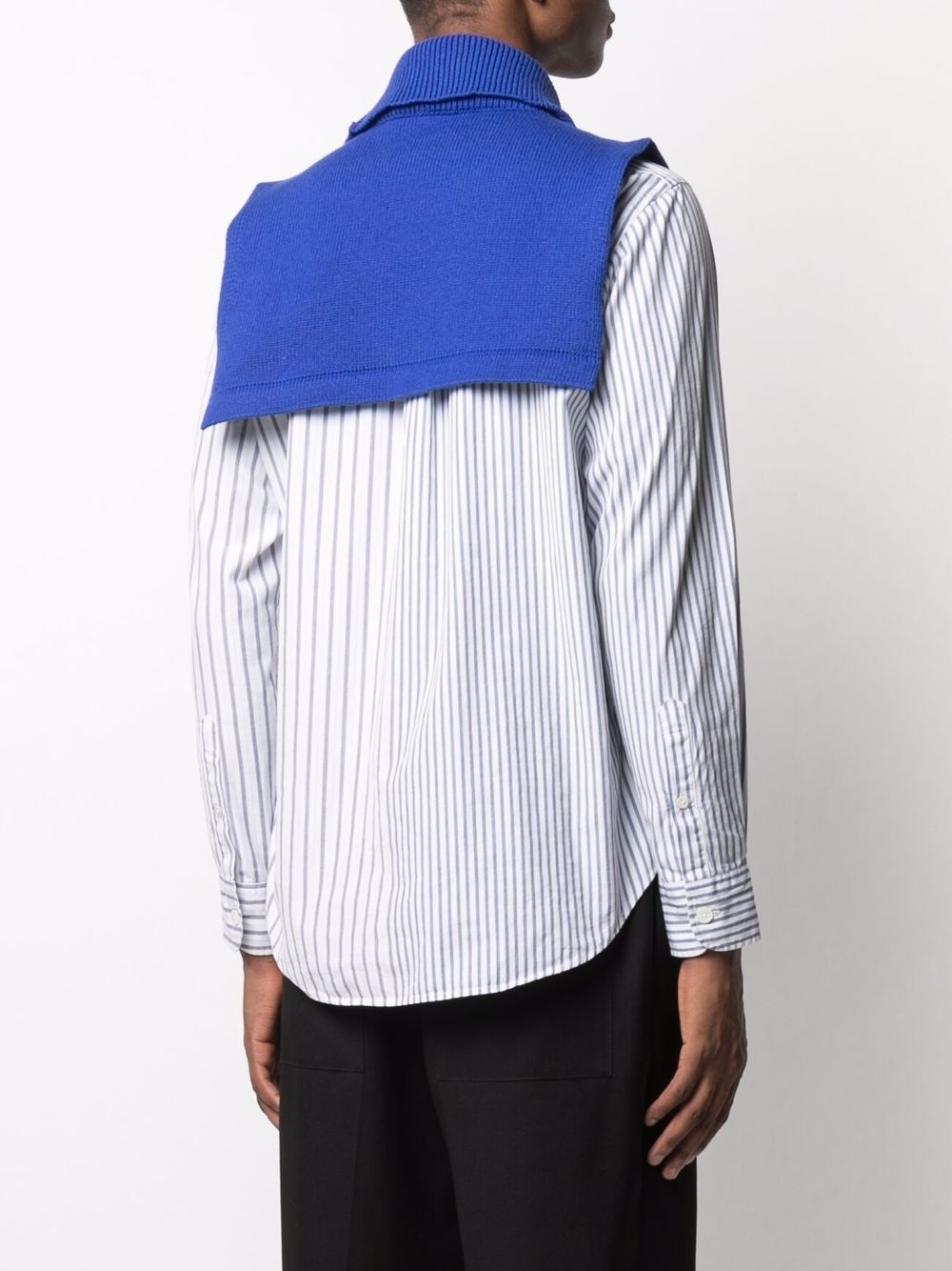 collared knitted bib - 4