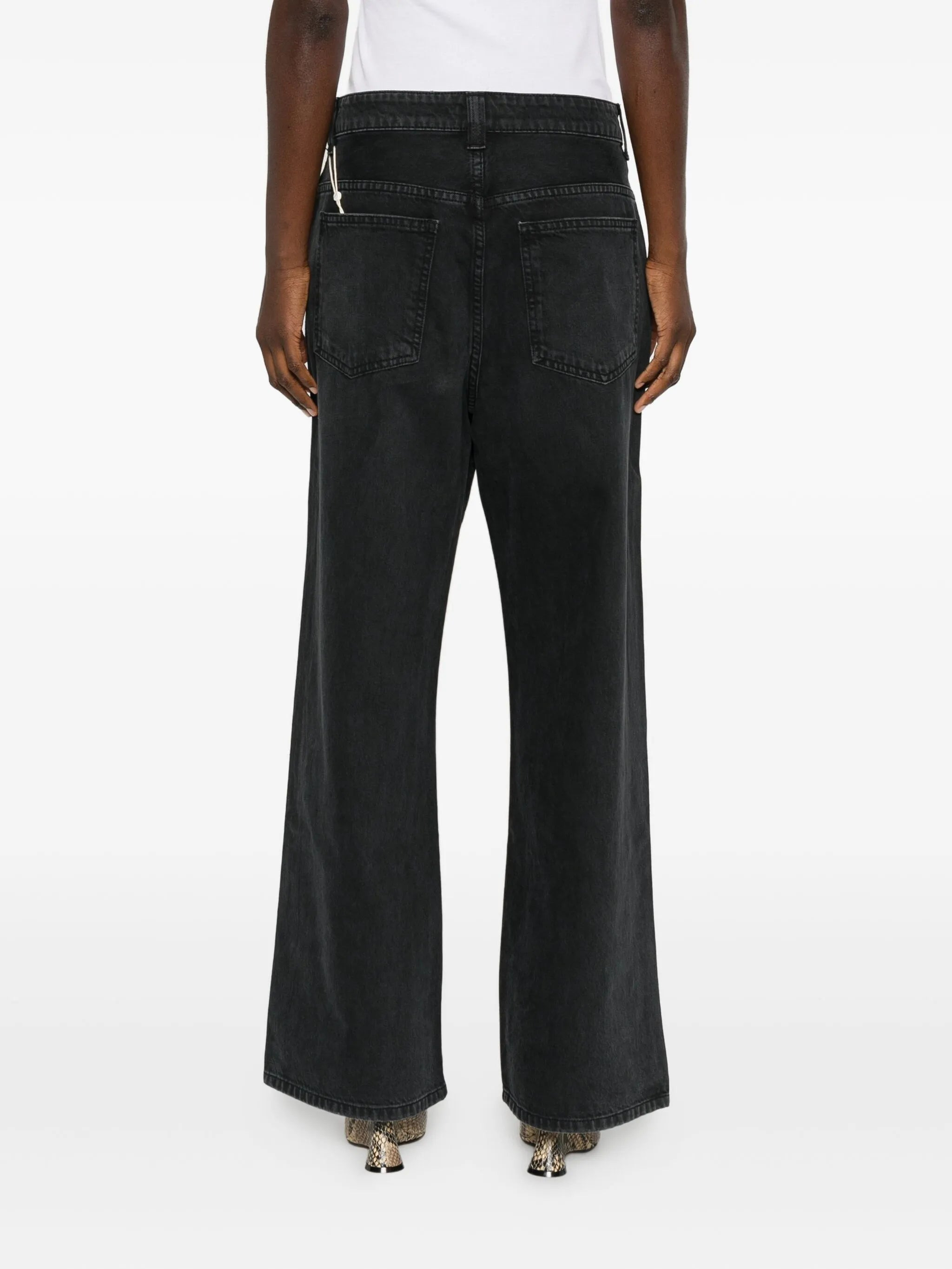 wide-leg jeans - 4