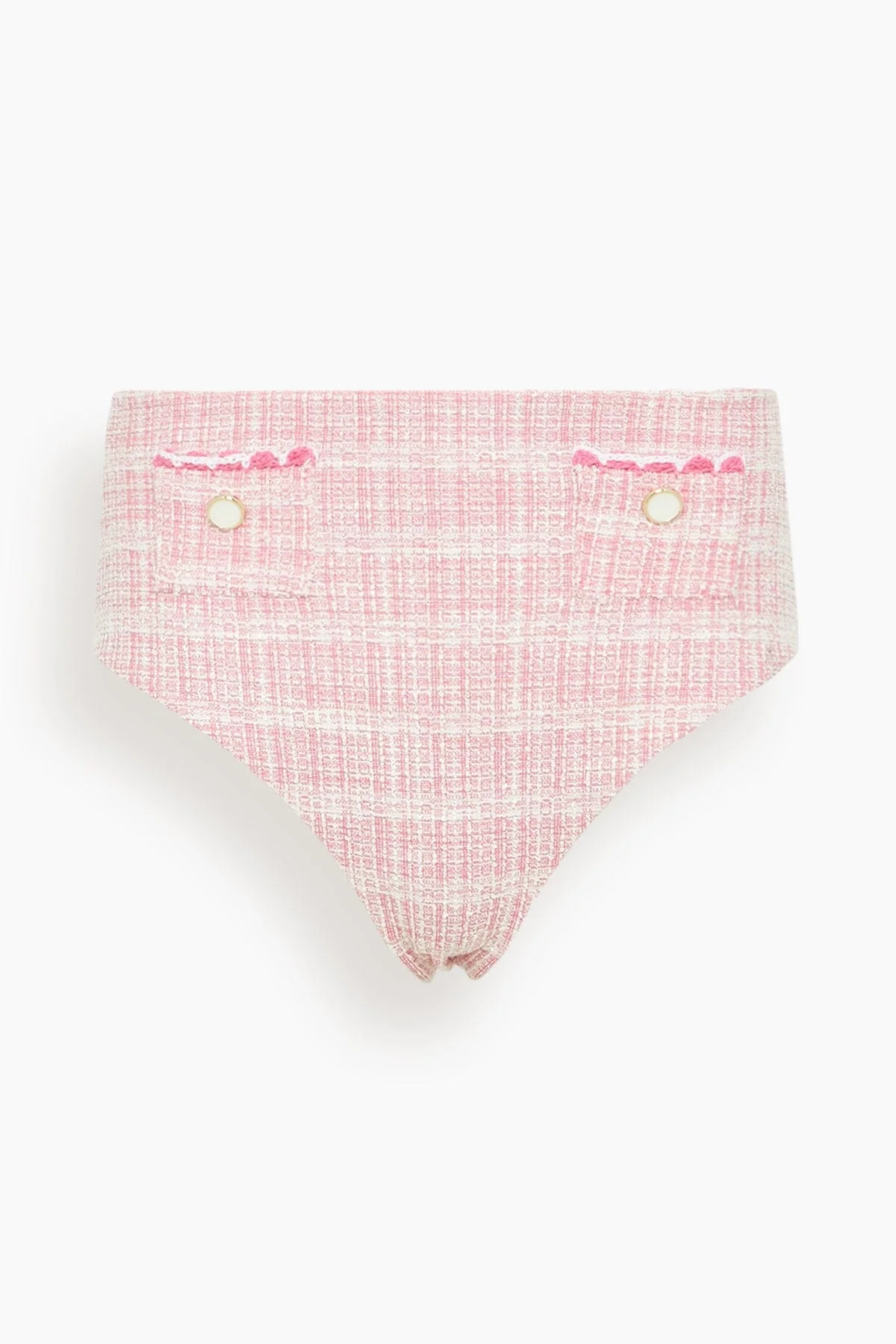 Diana High Waisted Bikini Bottom in Berry Multi - 1