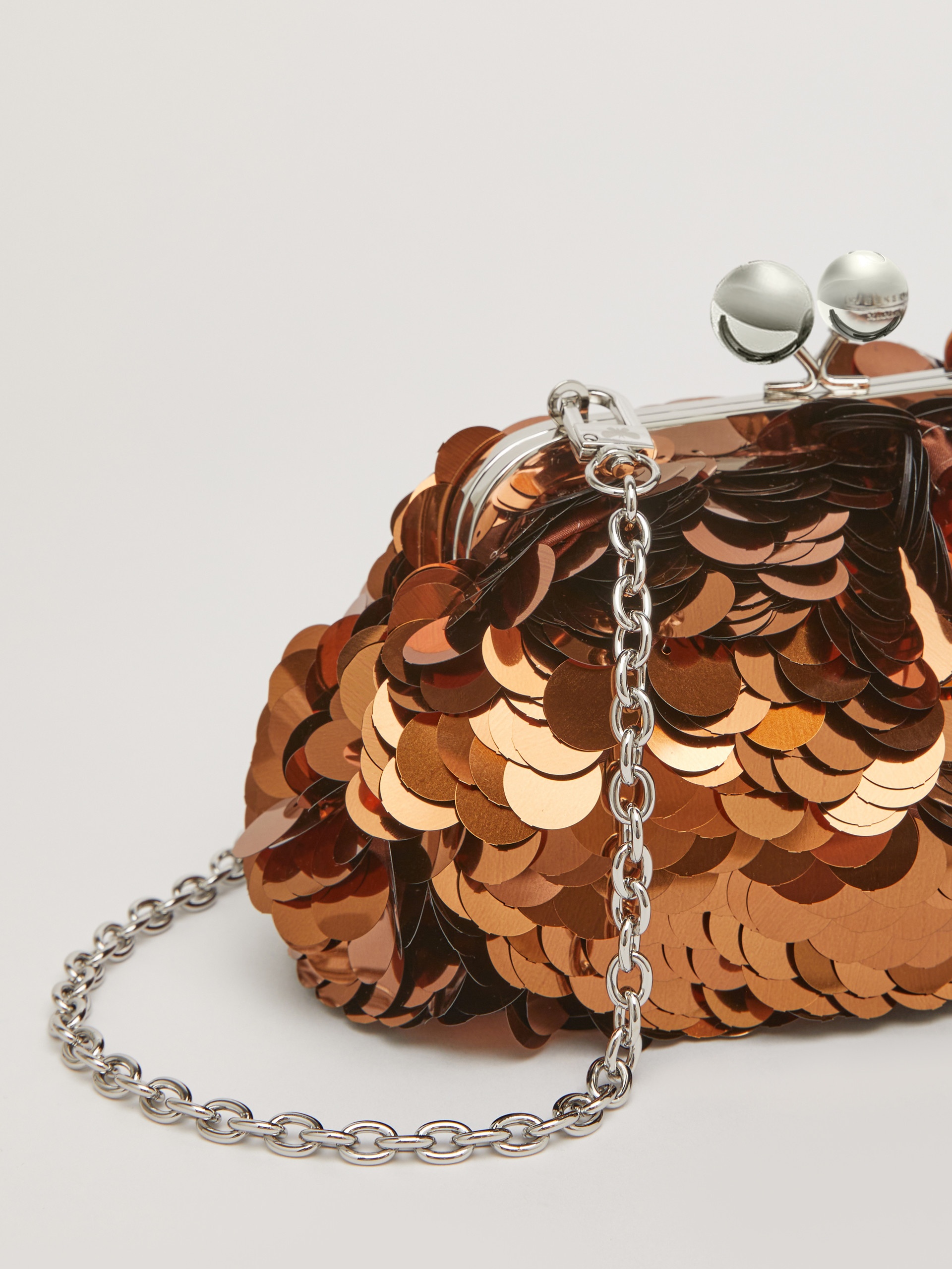 RECITAL Small sequinned Pasticcino Bag - 4