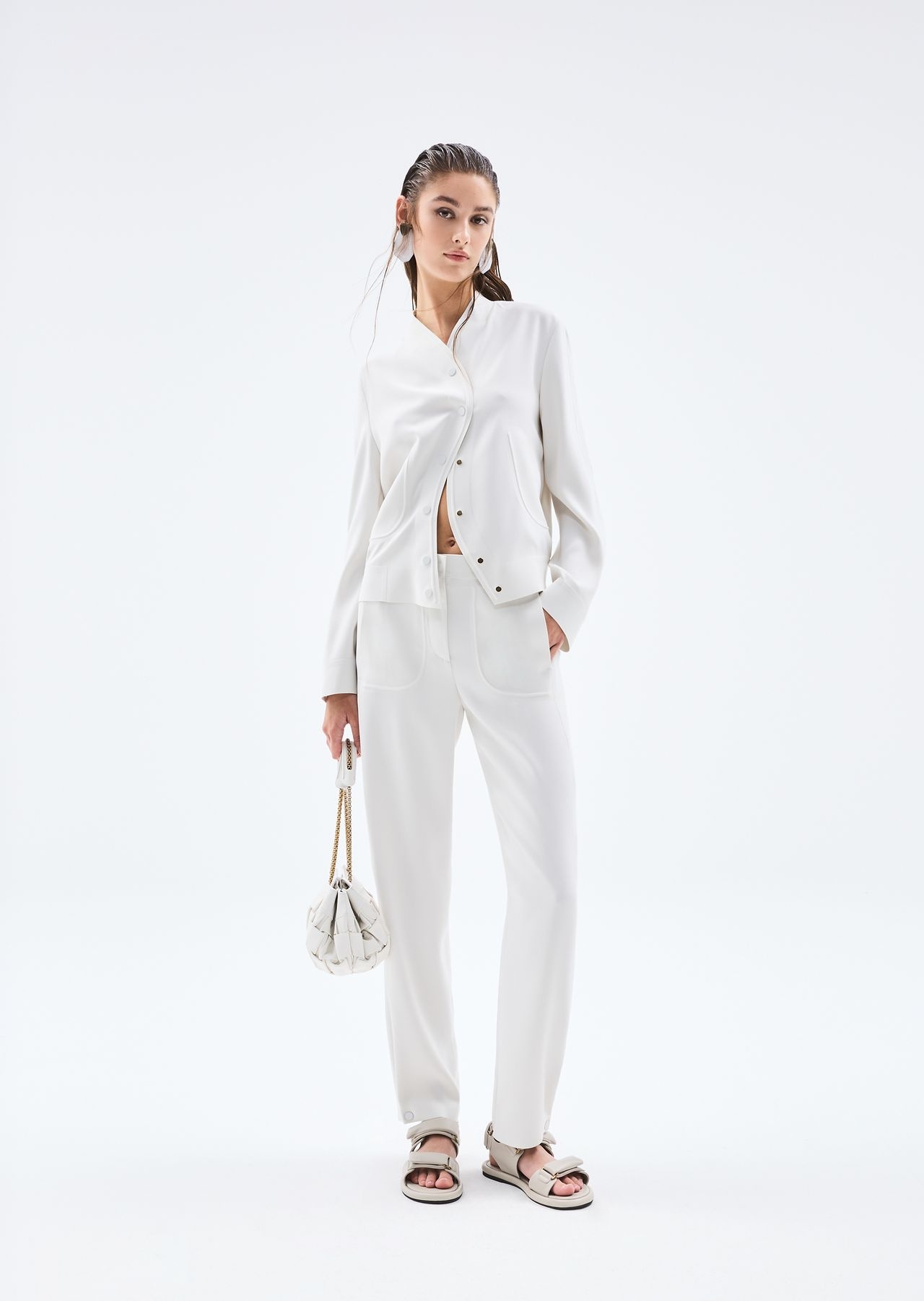 Technical-cady straight trousers - 7