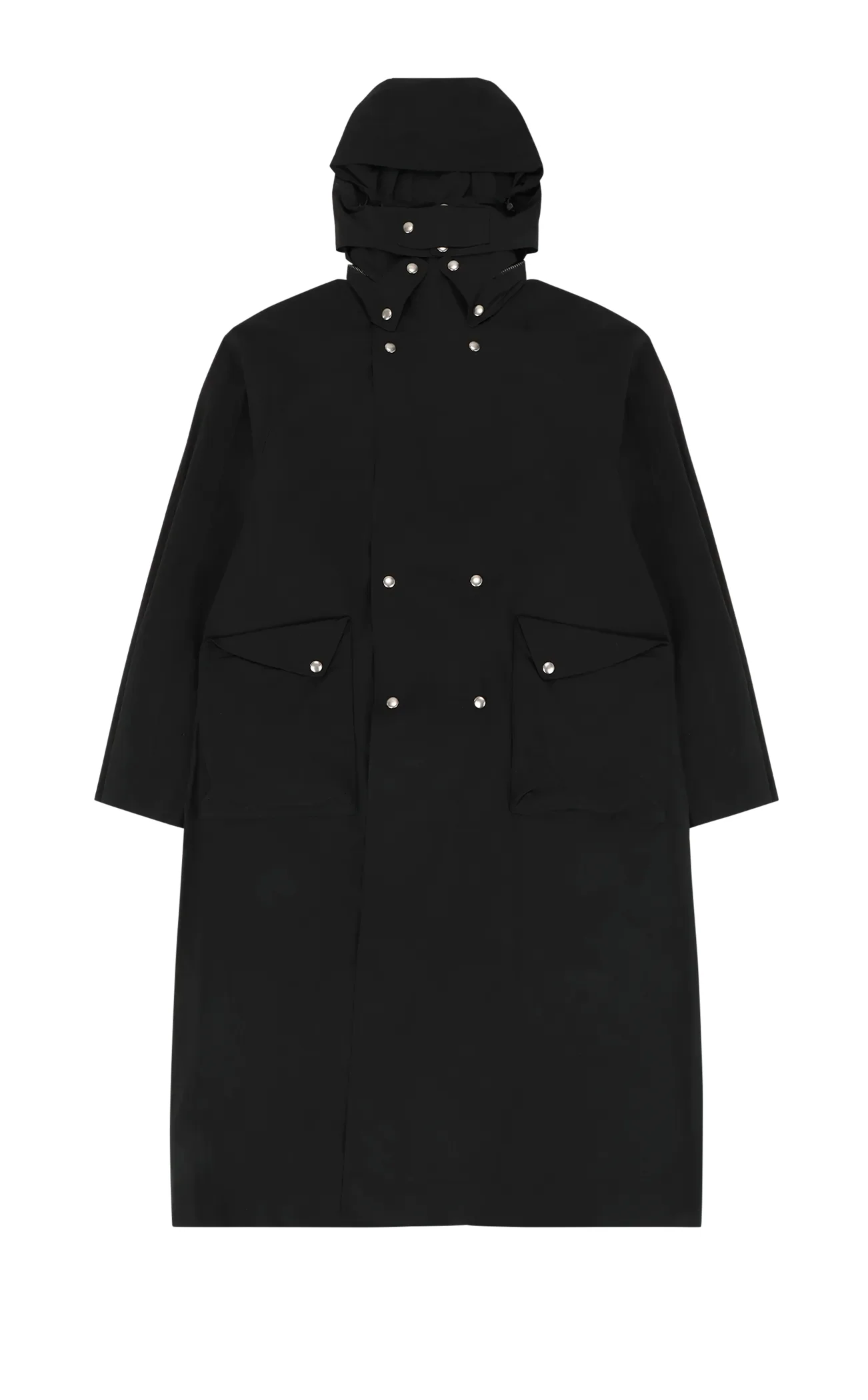 JACK RAINCOAT BLACK NYLON - 1