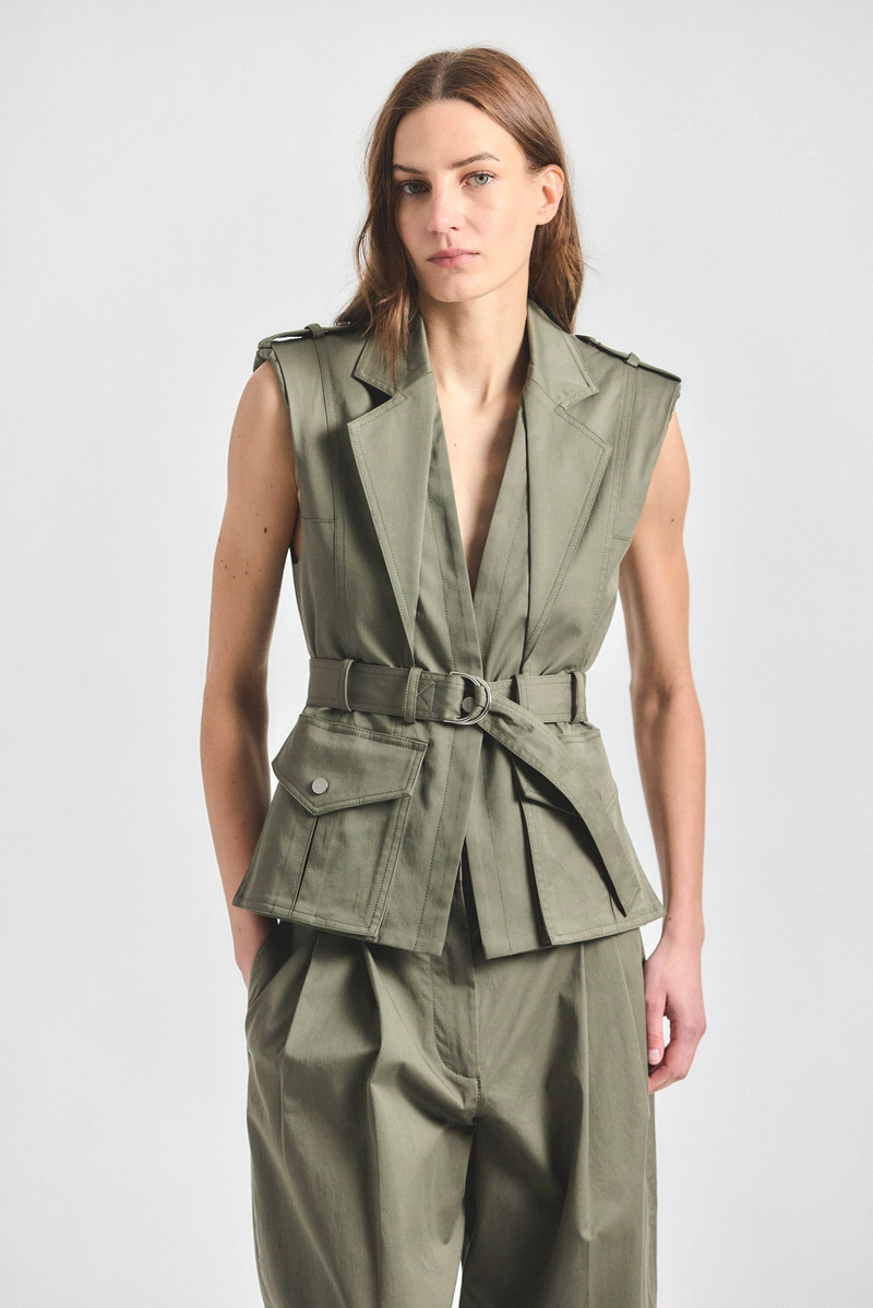 SCOTTIE BELTED VEST 1