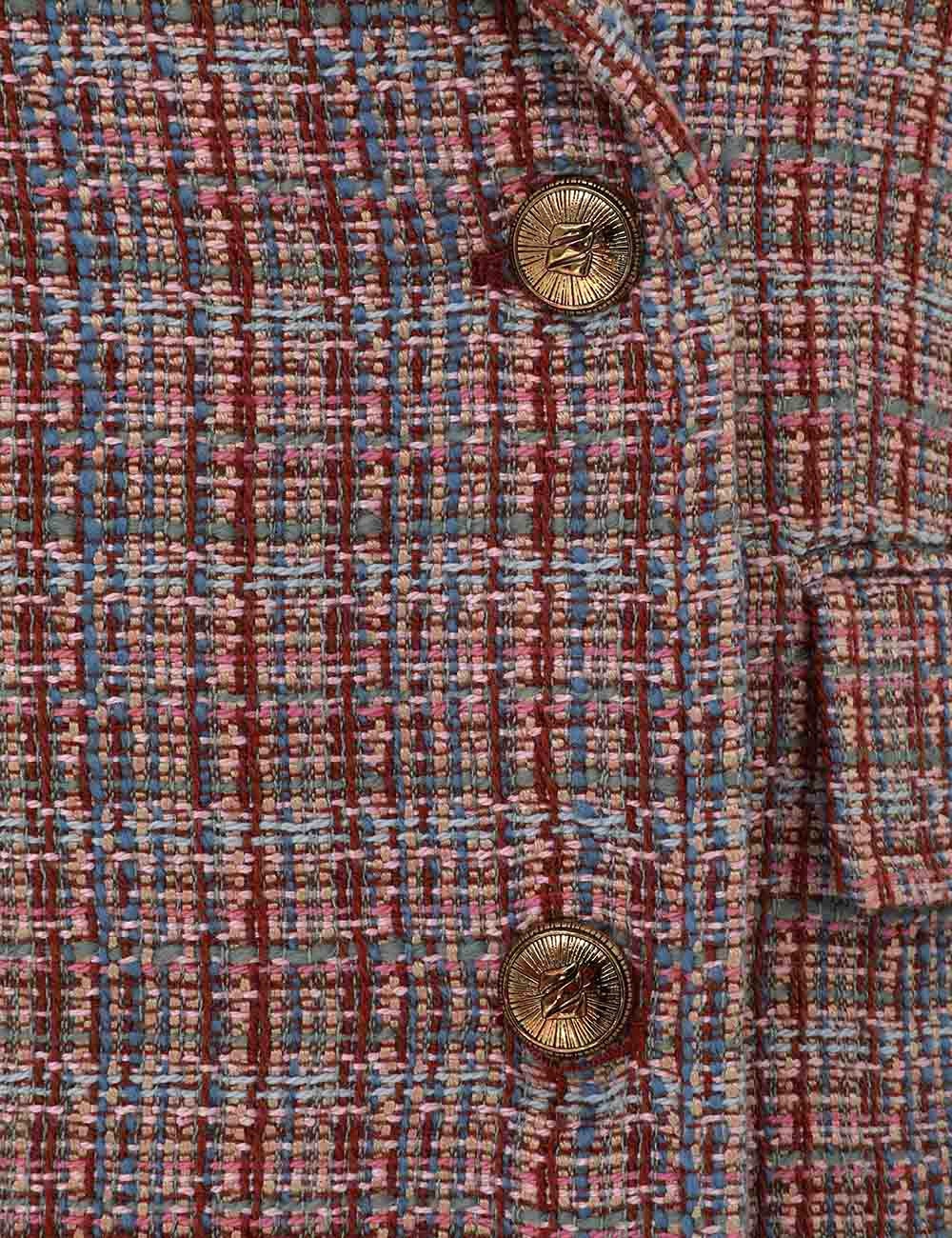 ILLUSTRATION TWEED JACKET - 6