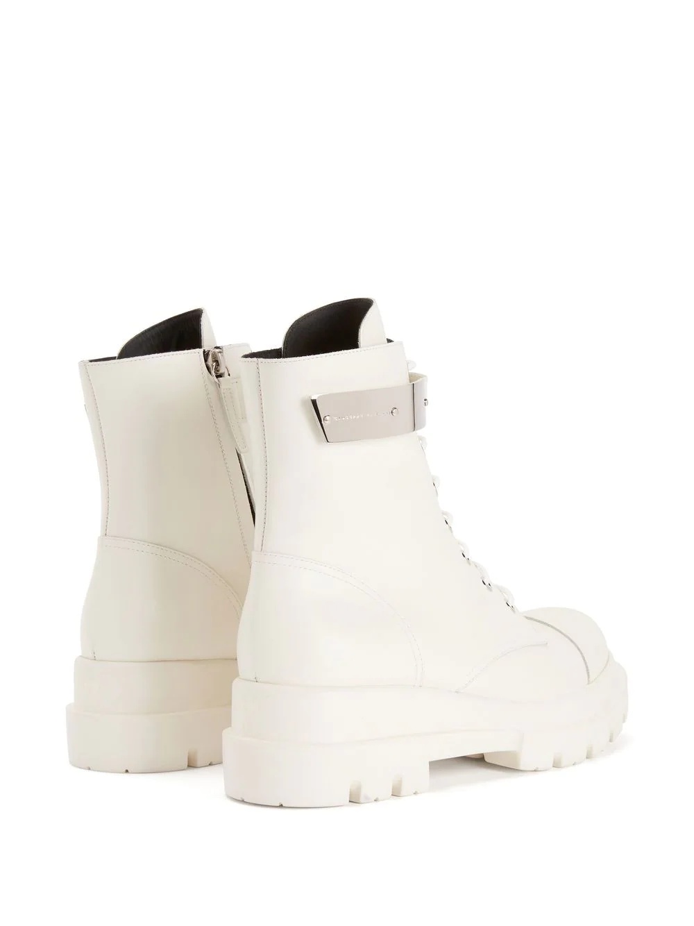 Alexa leather combat boots - 3