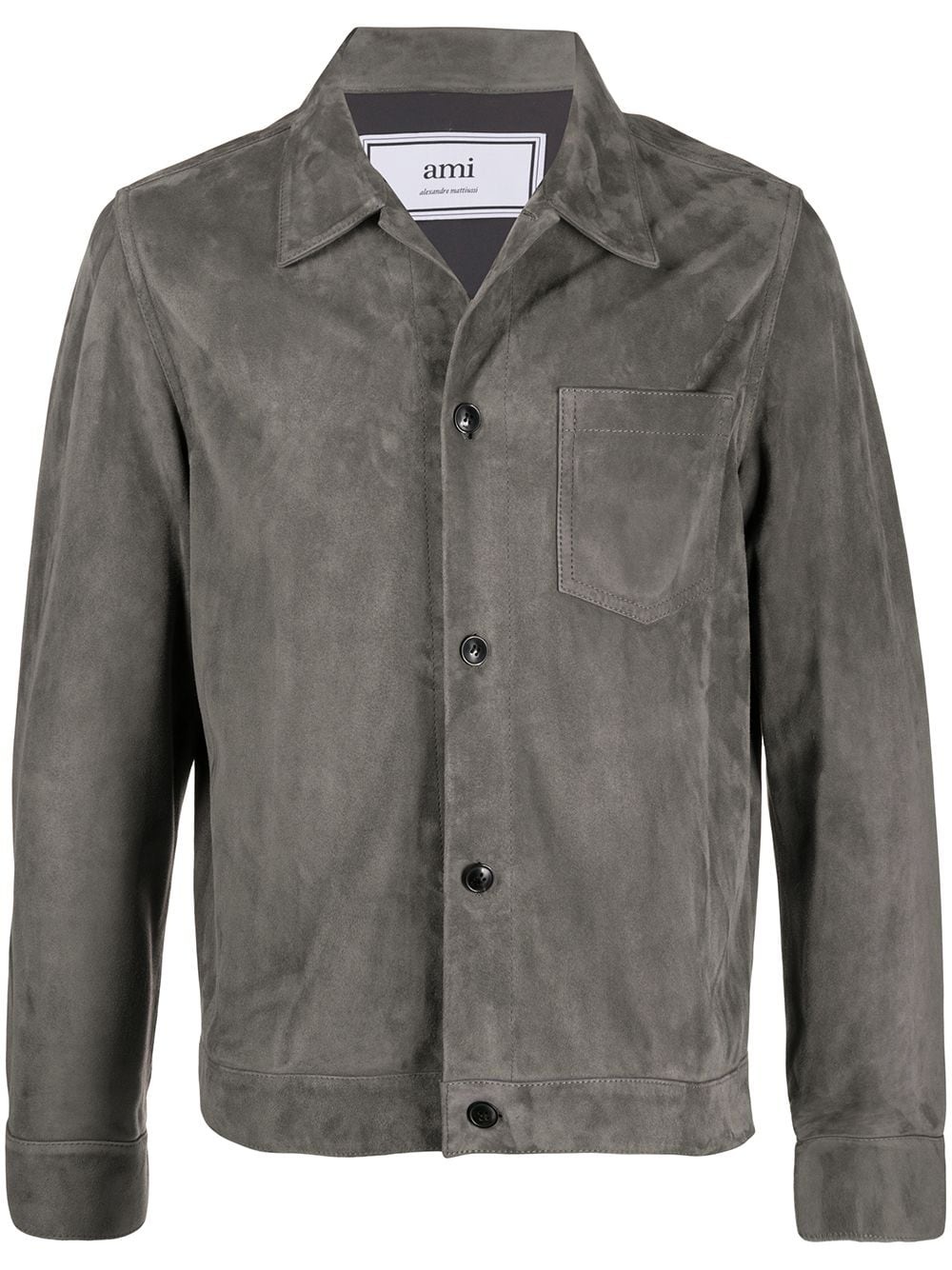 chest pocket overshirt - 1