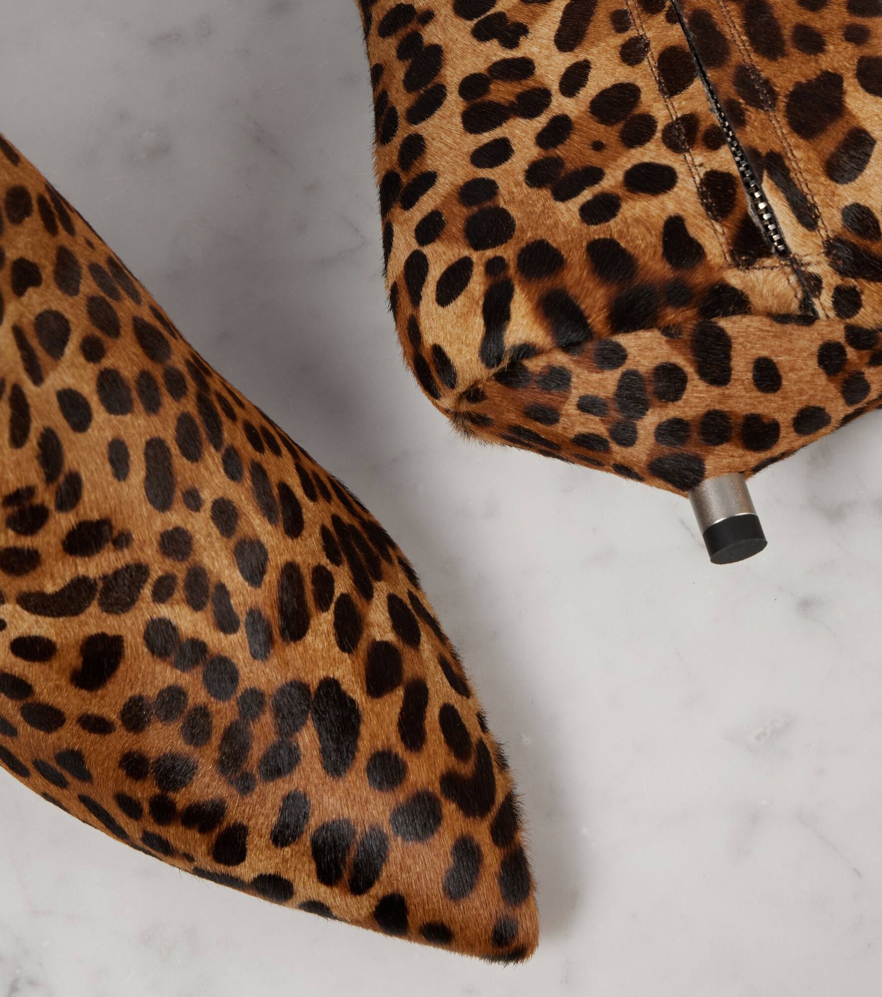 Eana leopard-print suede ankle boots - 6