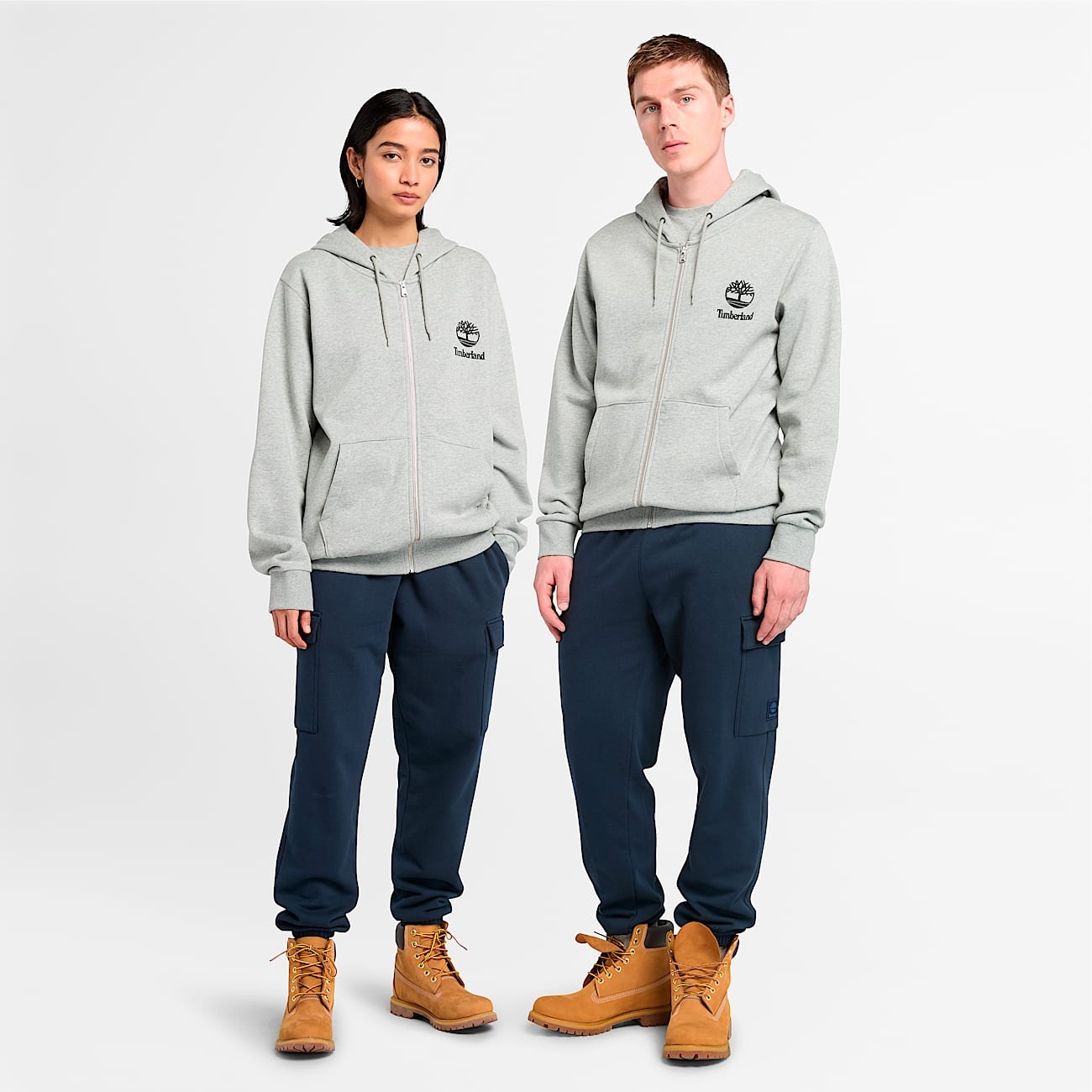 Print Stack Logo Full-Zip Hoodie - 2