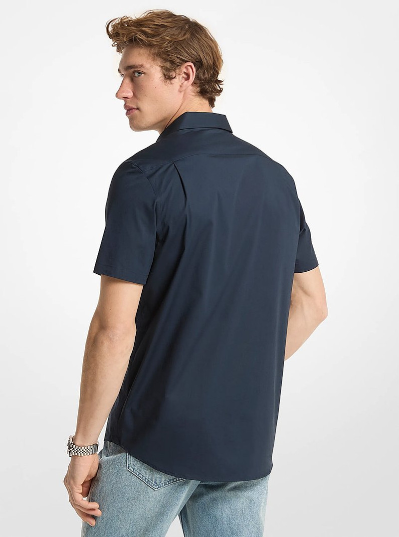 MICHAEL KORS Stretch Cotton Shirt outlook