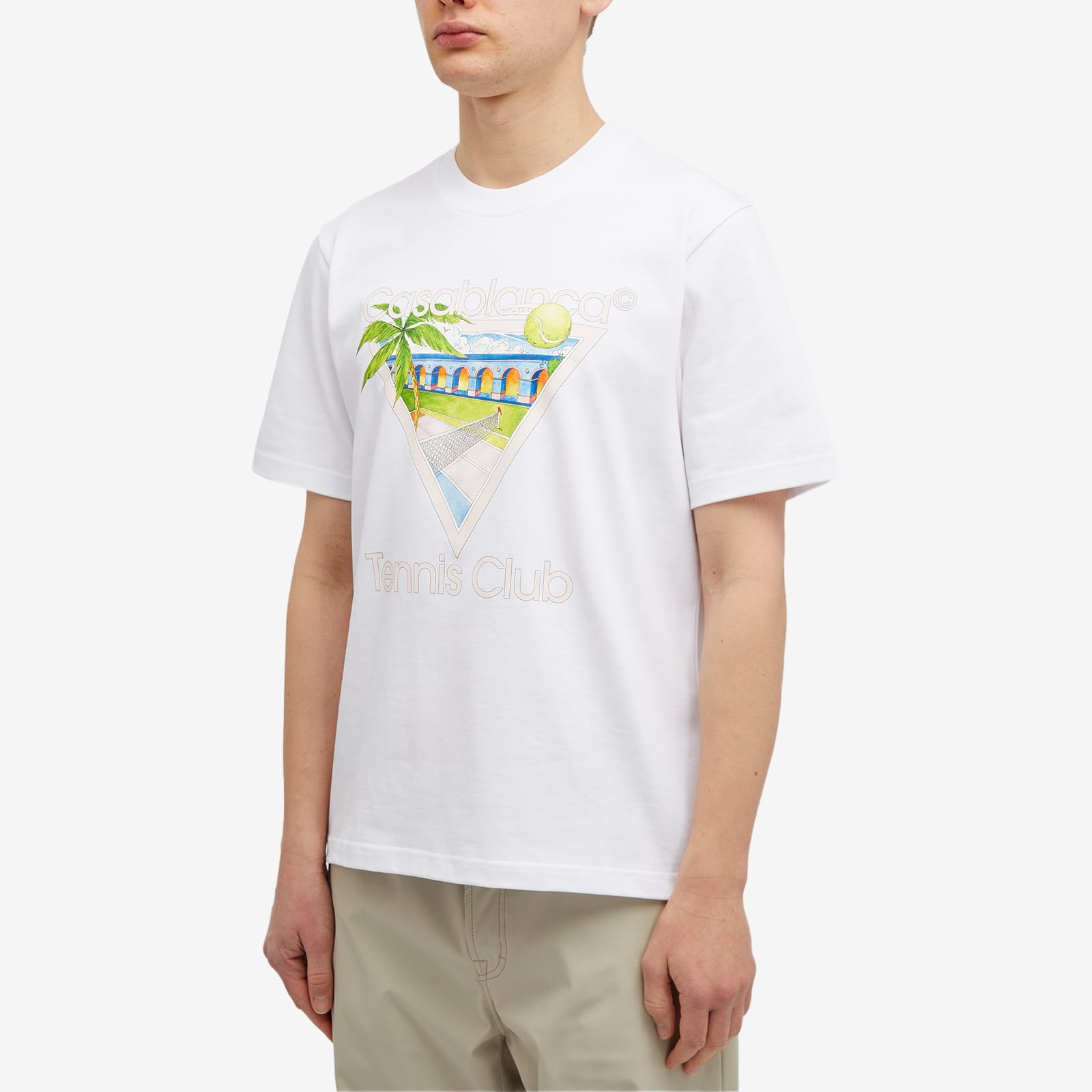 Casablanca Tennis Club Icon T-Shirt - 2