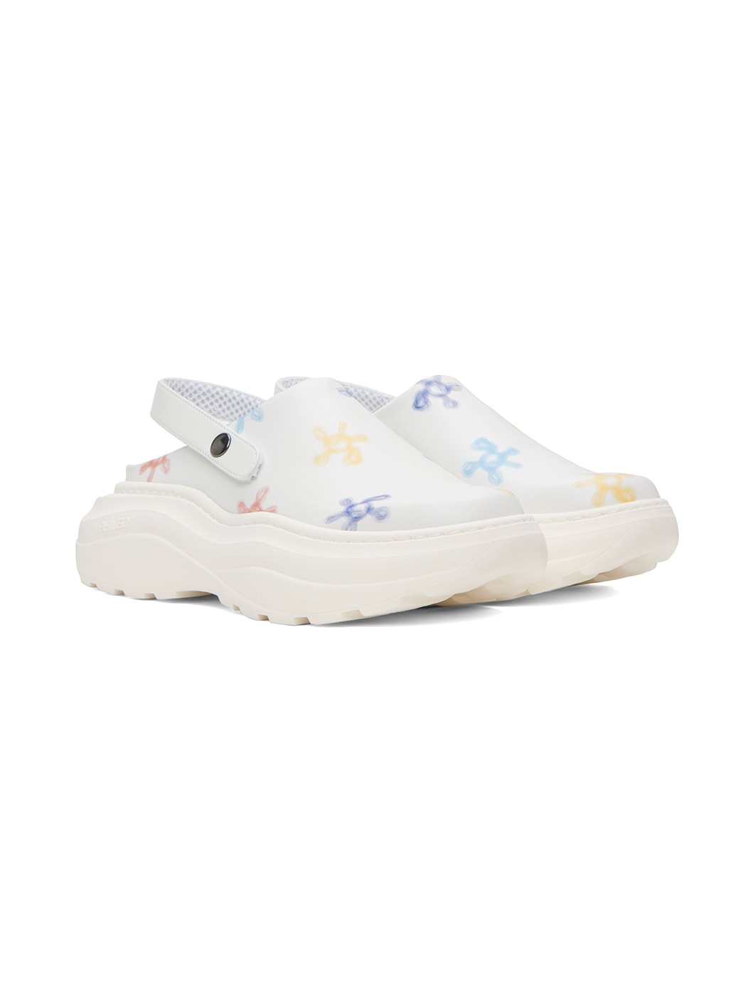 White Sabot Mules - 4
