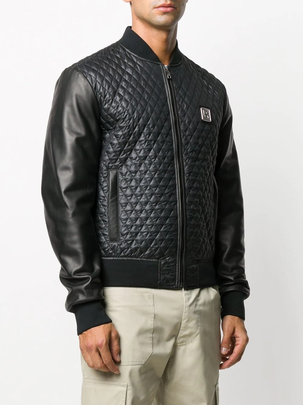 quilted bomber jacket - 3