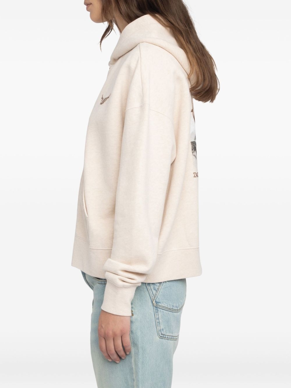 zip-front hoodie - 5