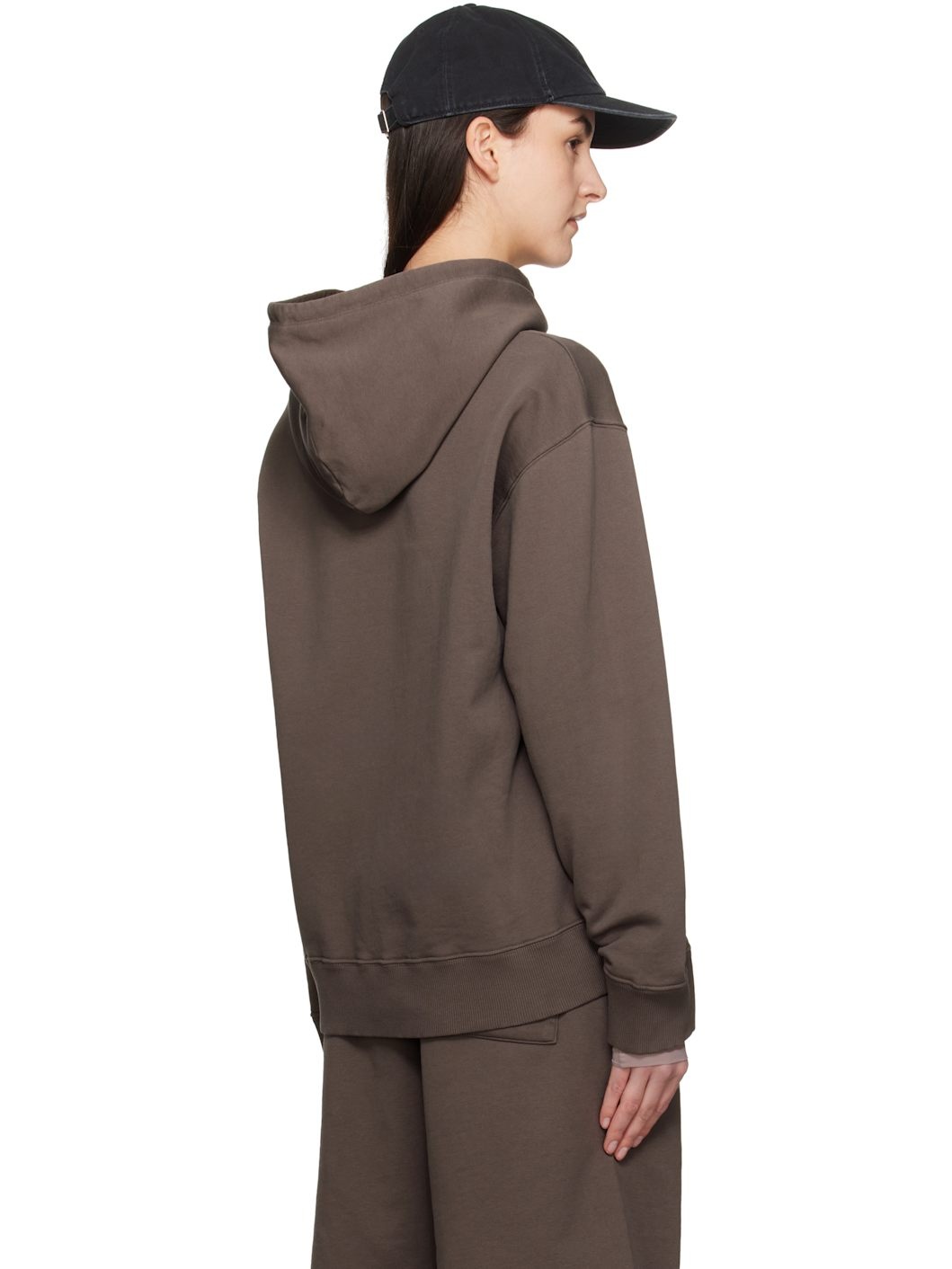 Brown Logo Hoodie - 3