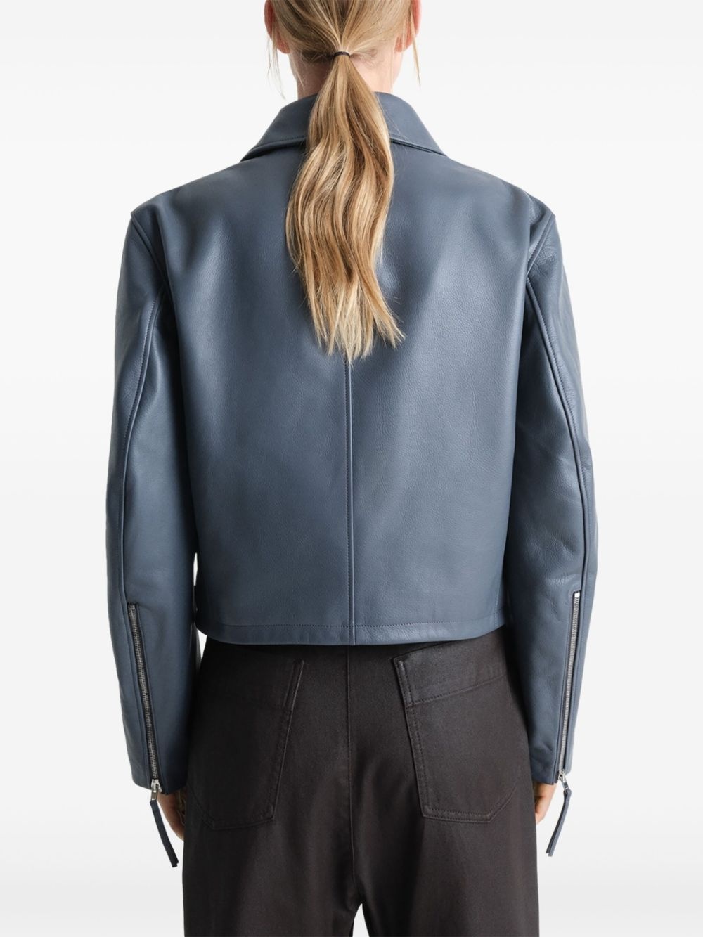 cropped jacket - 4