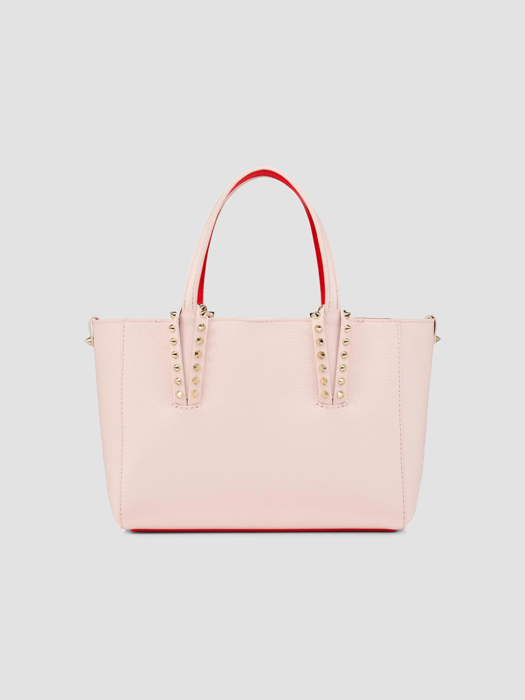 Women's Cabata Mini Leather Tote Bag - Poupe - 1