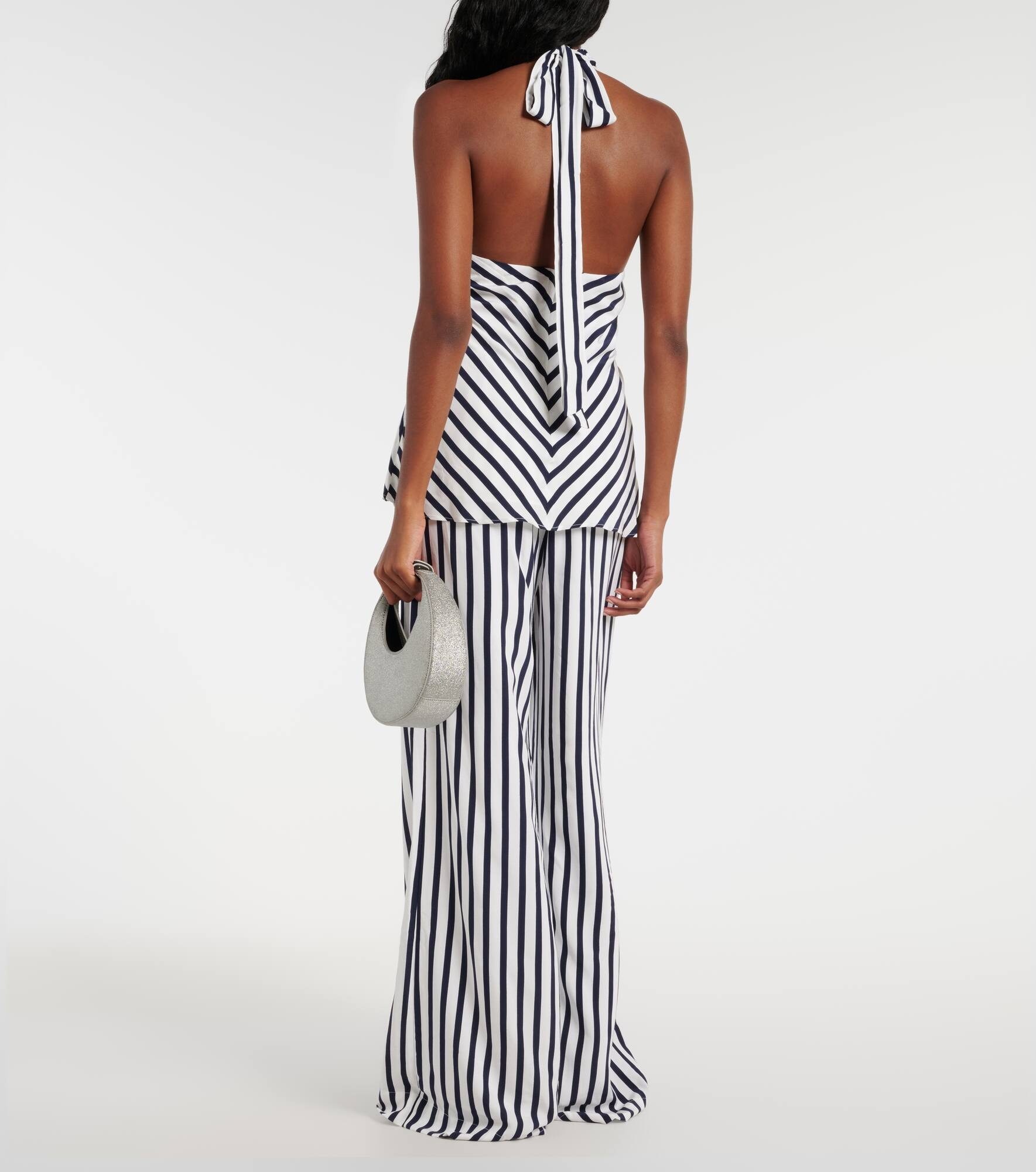 Dawn striped halterneck top - 3