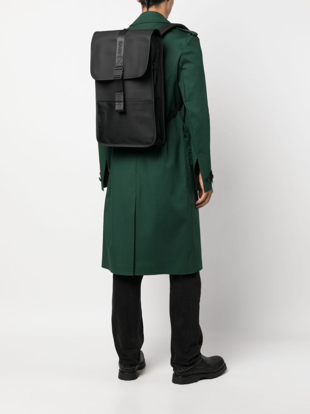 mini Trail logo-debossed backpack - 2