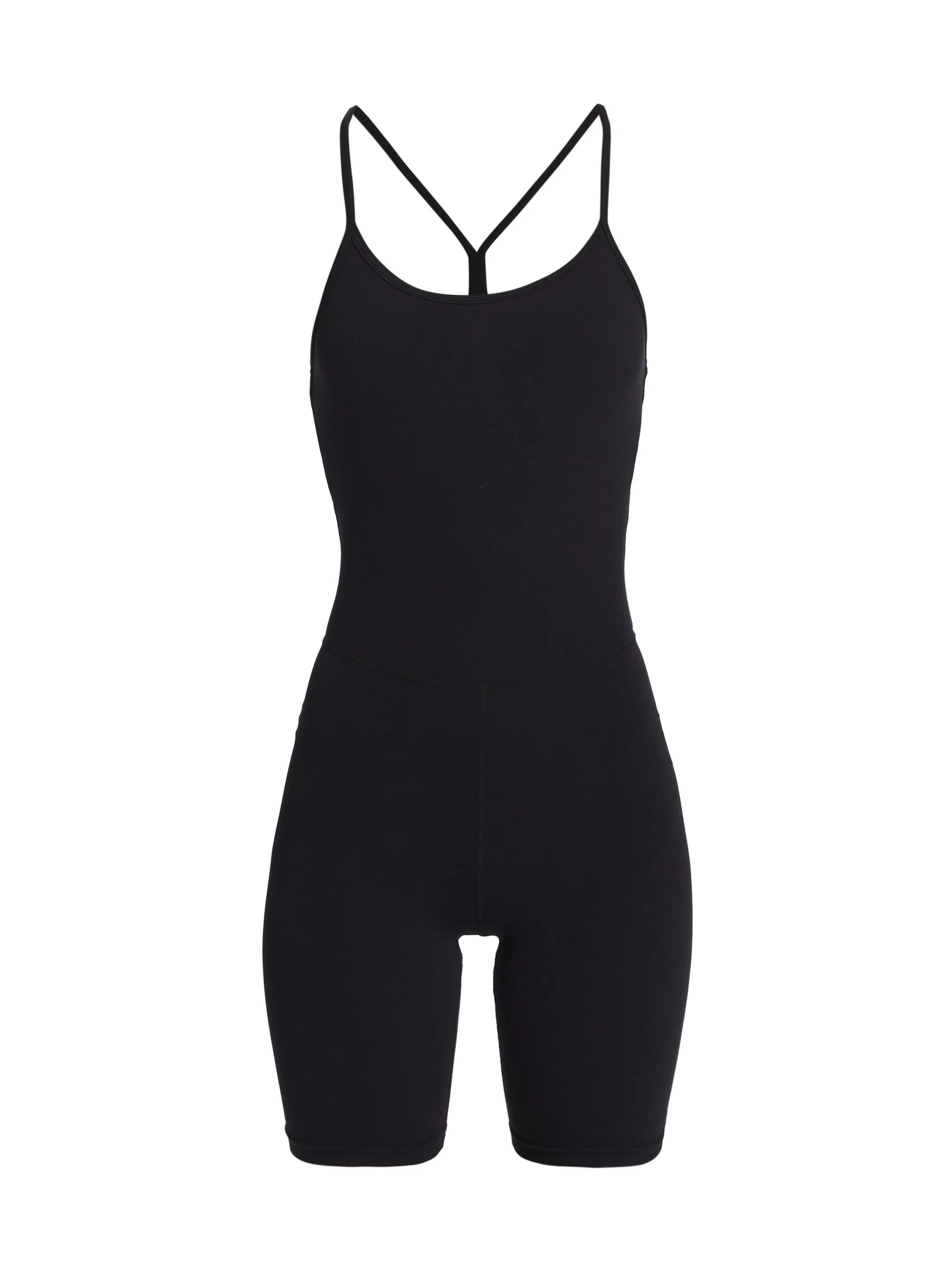 Women's Airweight Short Jumpsuit - Black - 1