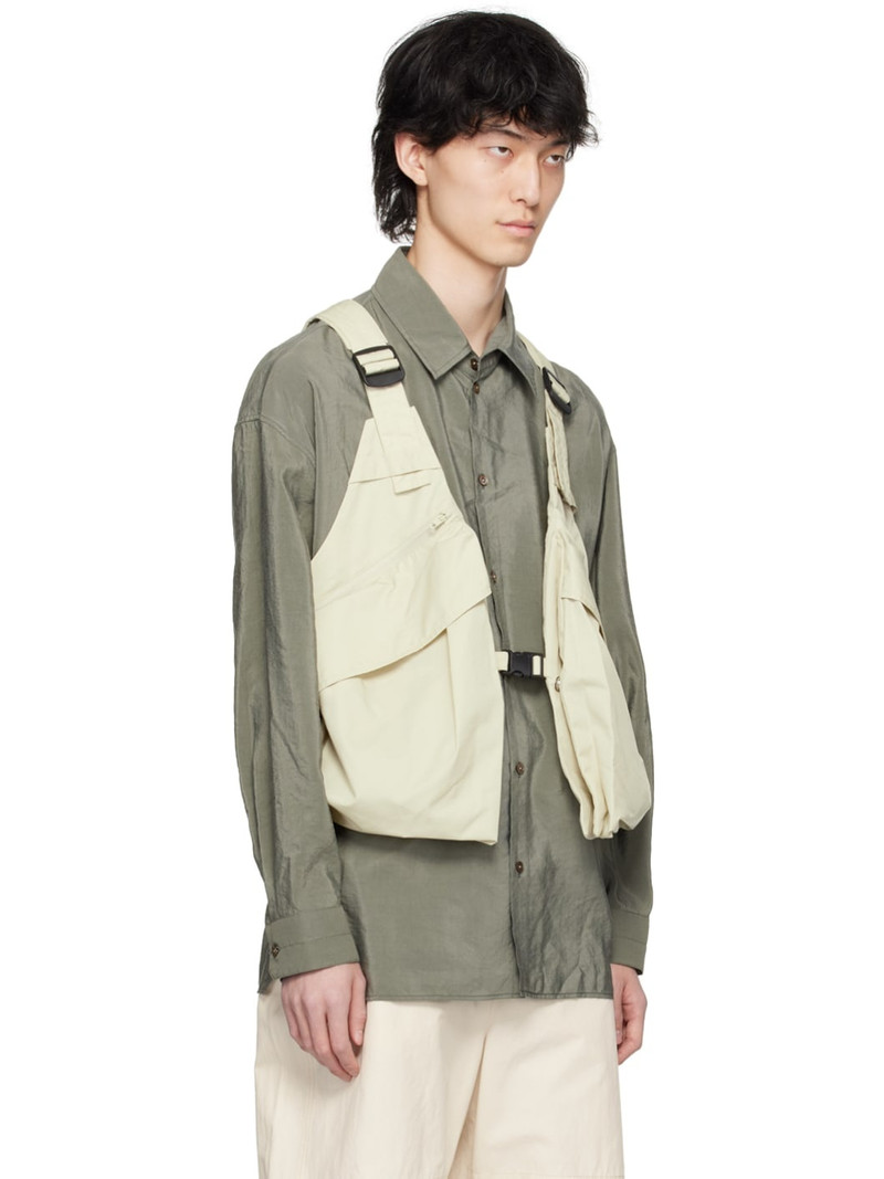 Gray Multi-Pocket Vest 2