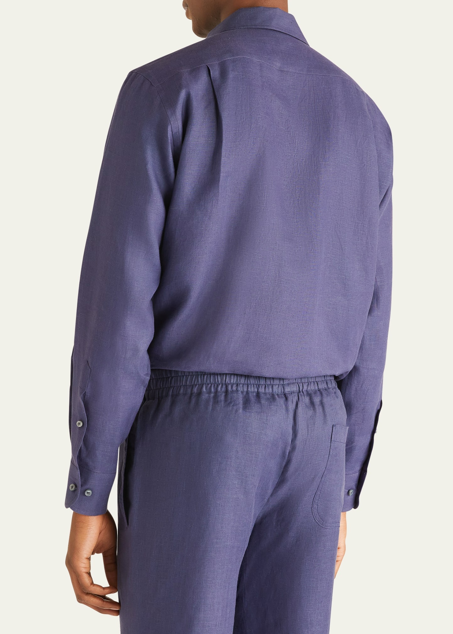 Men's Andrew Long-Sleeve Linen Shirt - 3