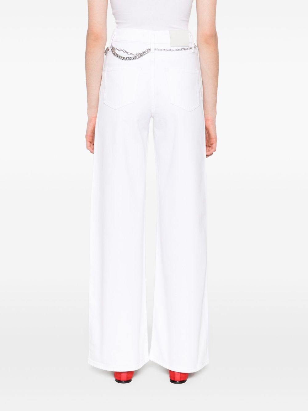 wide-leg jeans - 4