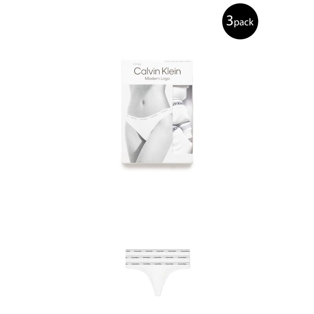 Calvin Klein Underwear - Calvin Klein Underwear White Cotton Underwear - 1