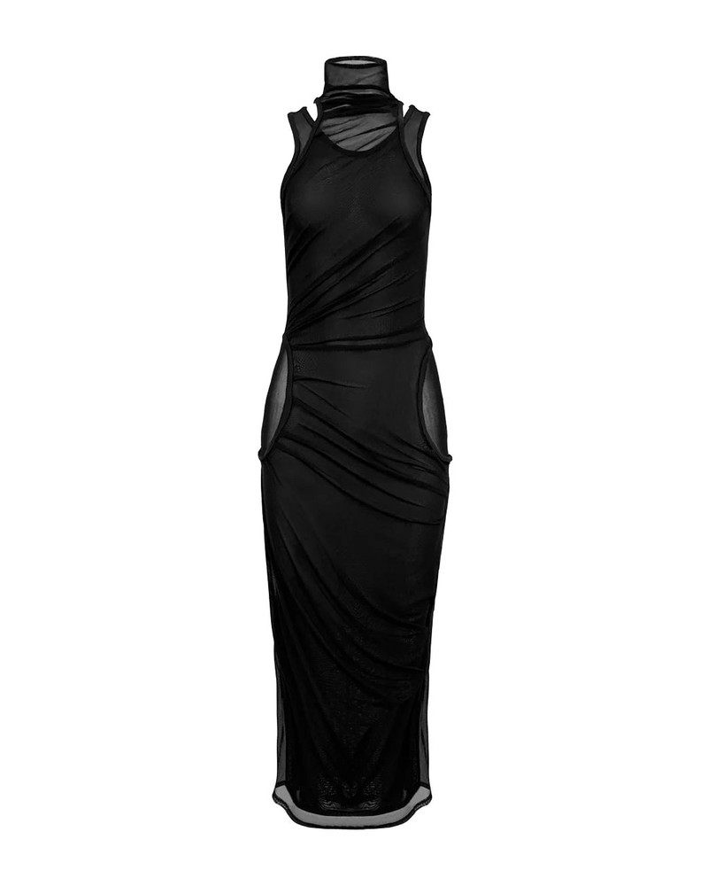 LAYERED MESH DRESS 1