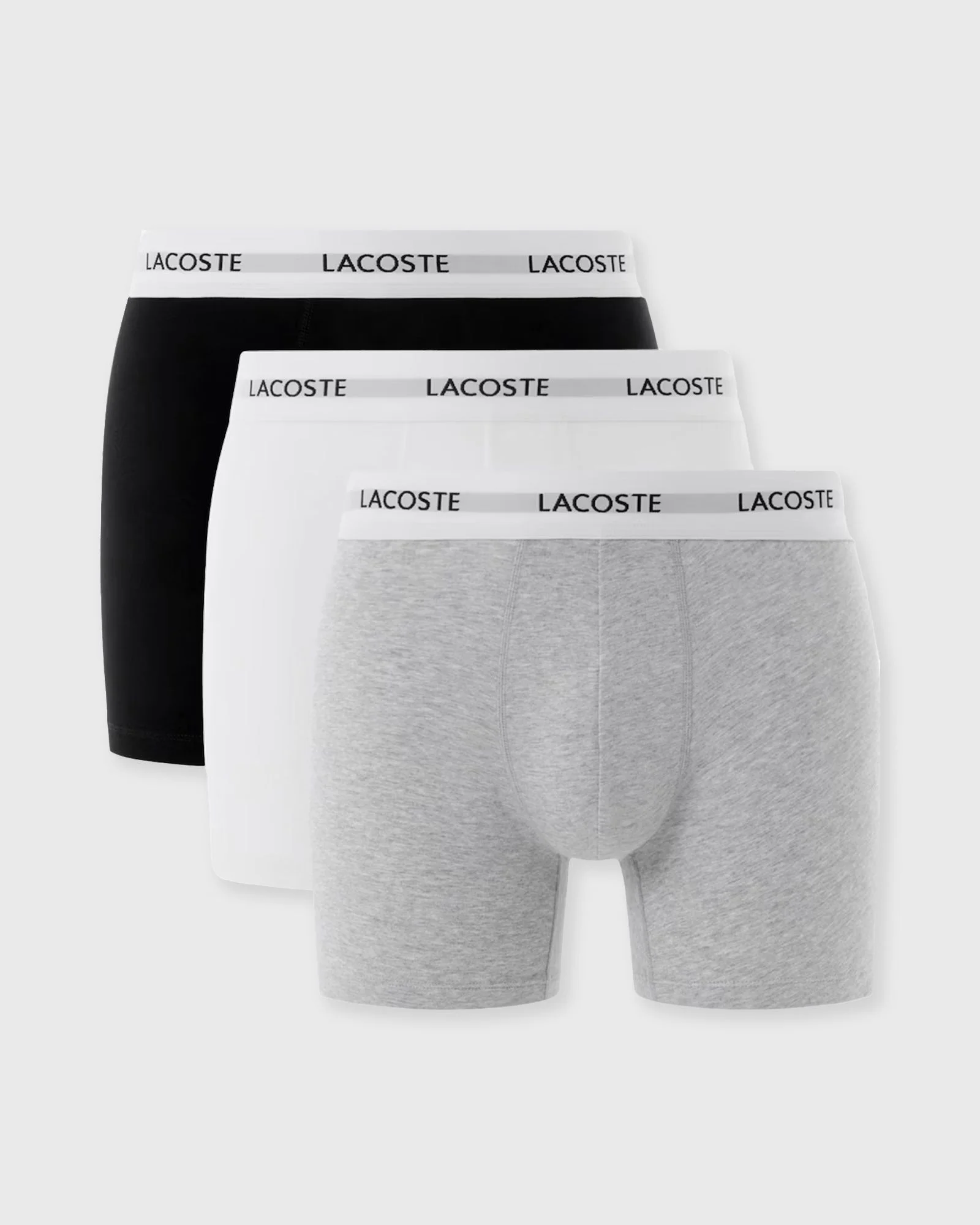 3-Pack Stretch Cotton Boxer Briefs - 1