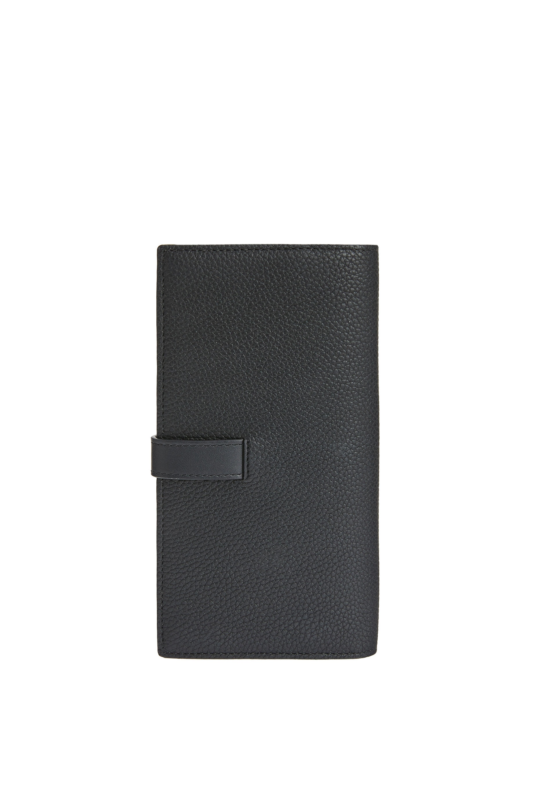 Large vertical wallet in soft grained calfskin - 3