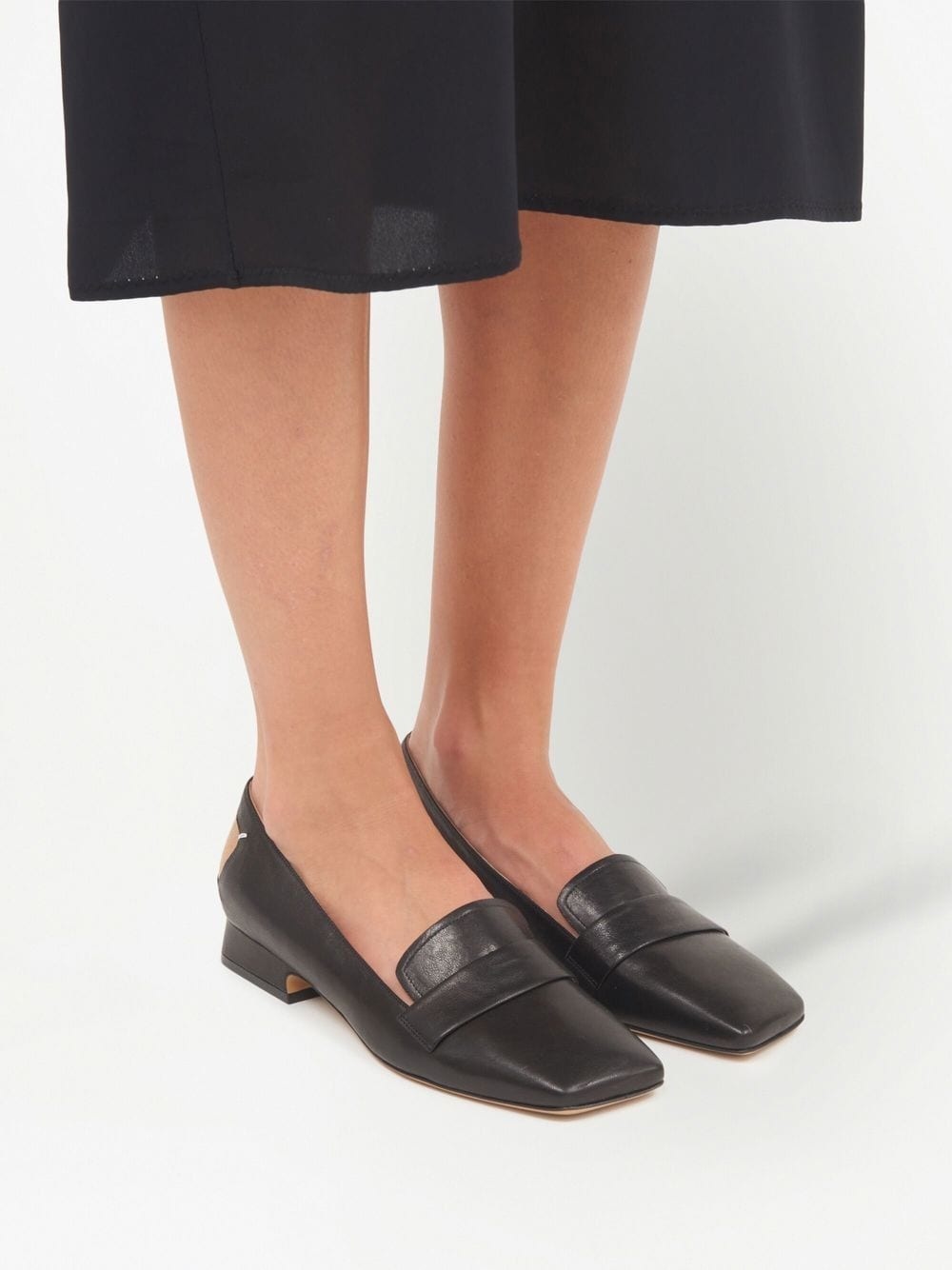 Four Stitches leather loafers - 6