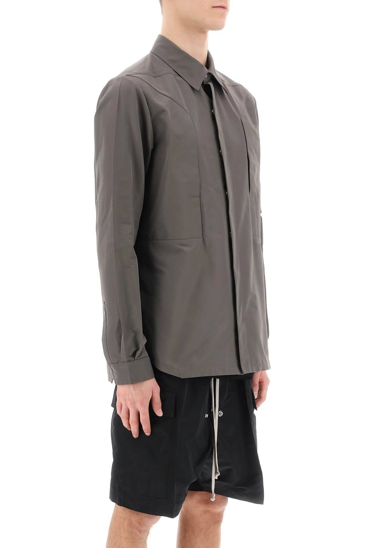 FAILLE OVERSHIRT WITH FOG POCKETS - 3