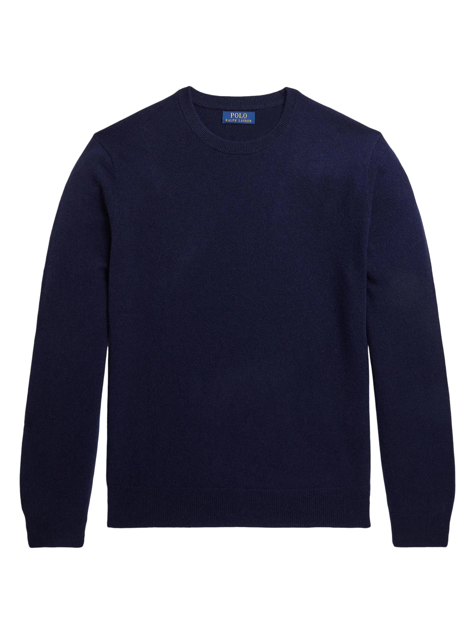 Men's Washable Cashmere Crewneck Sweater - Hunter Navy - 1