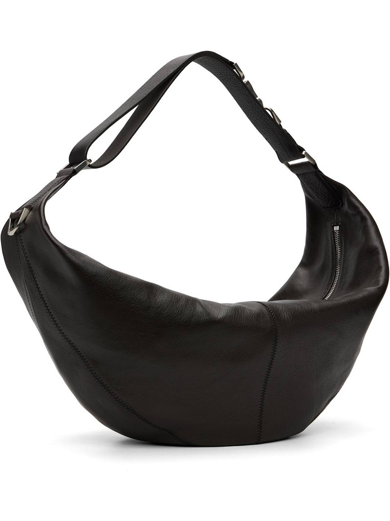 Lemaire Brown Quiver Clip Bag outlook