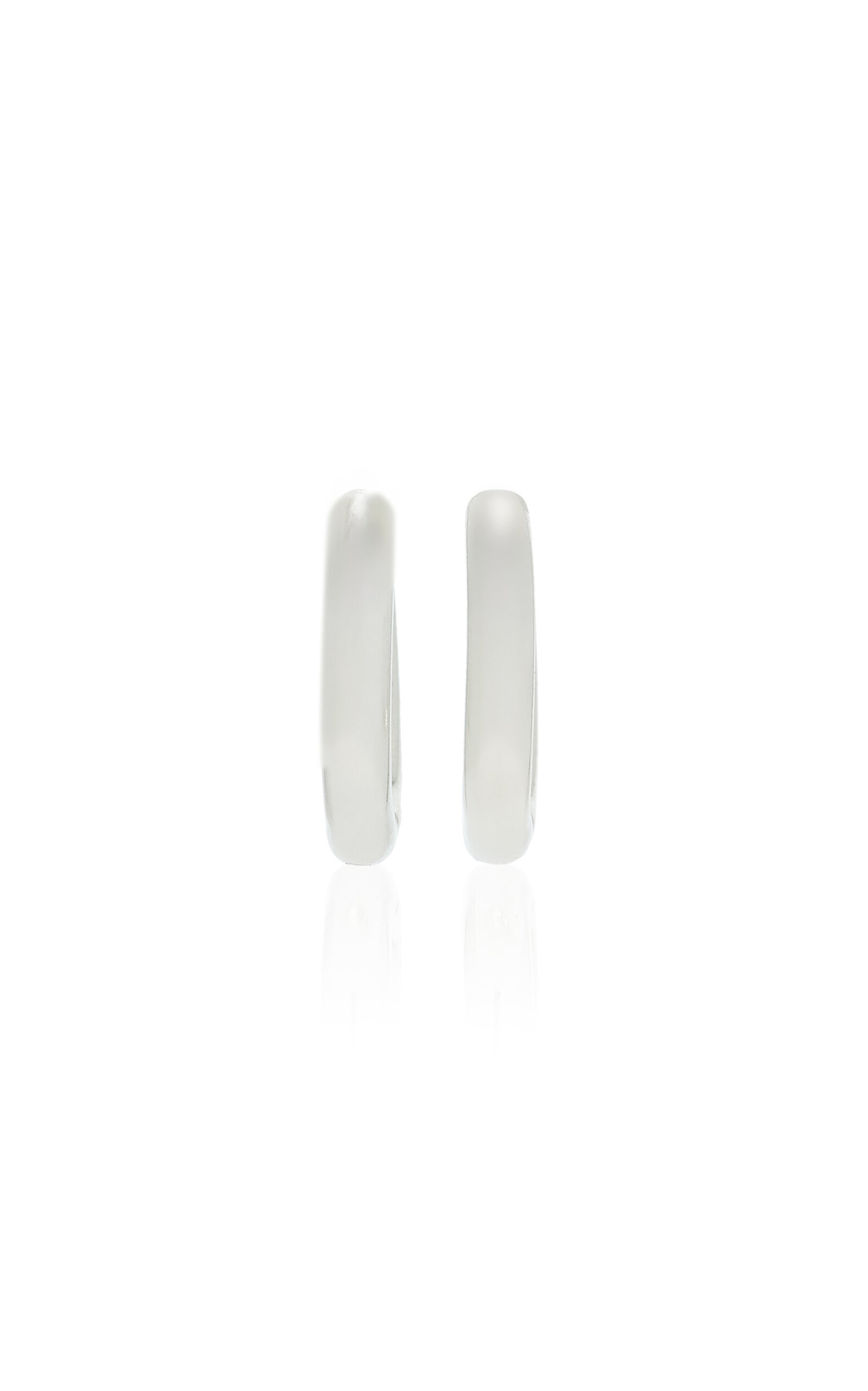Small Phiona Sterling Silver Hoop Earrings silver - 3